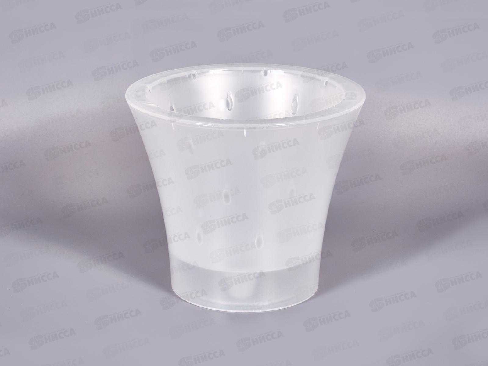 Горшок д/цветов Ванда 1,2л Прозрачный (с вкладкой) d15 h13 ВД15-00 *23