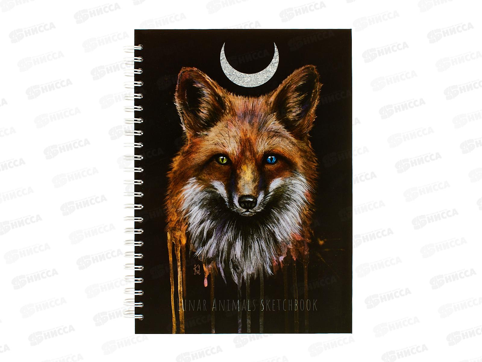 Скетчбук 60л ПЛН А5 Лунная лиса. 100г/м2 3465 *10