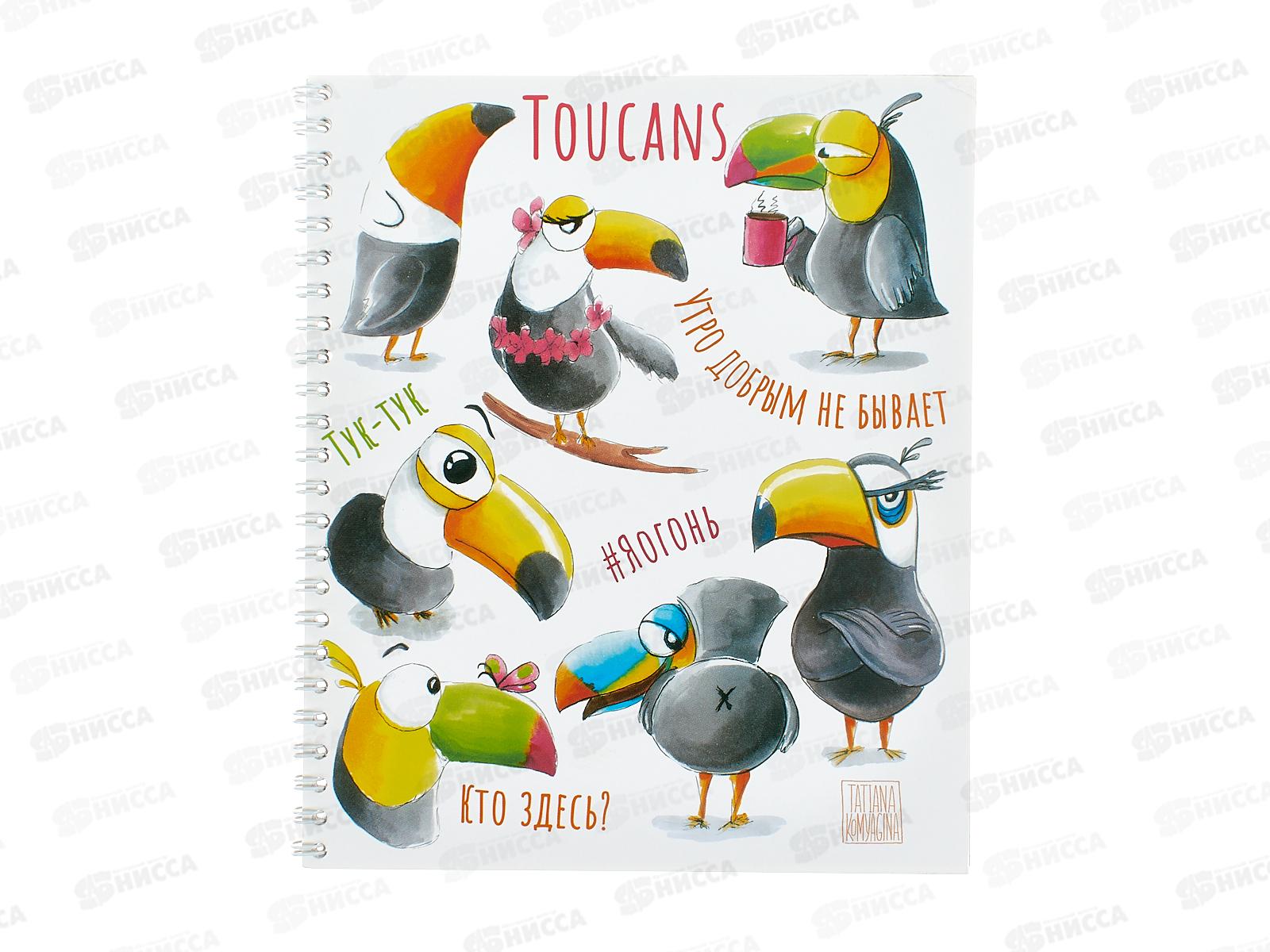 Тетрадь 48л кл. ПЛН Глупые птицы, греб.,асс., 3006-48 *40