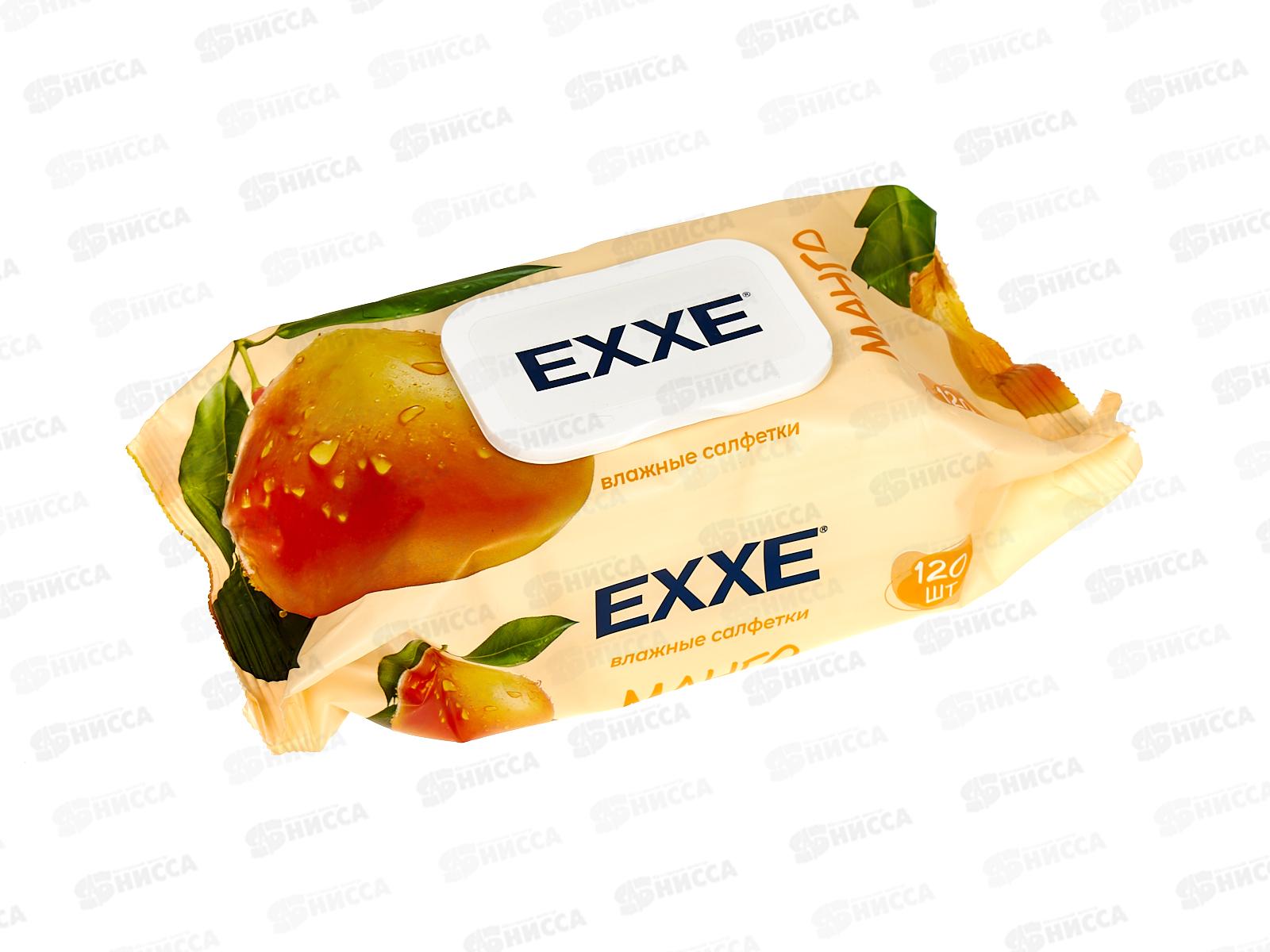 EXXE влажные салфетки 120шт Манго С0008080 *14
