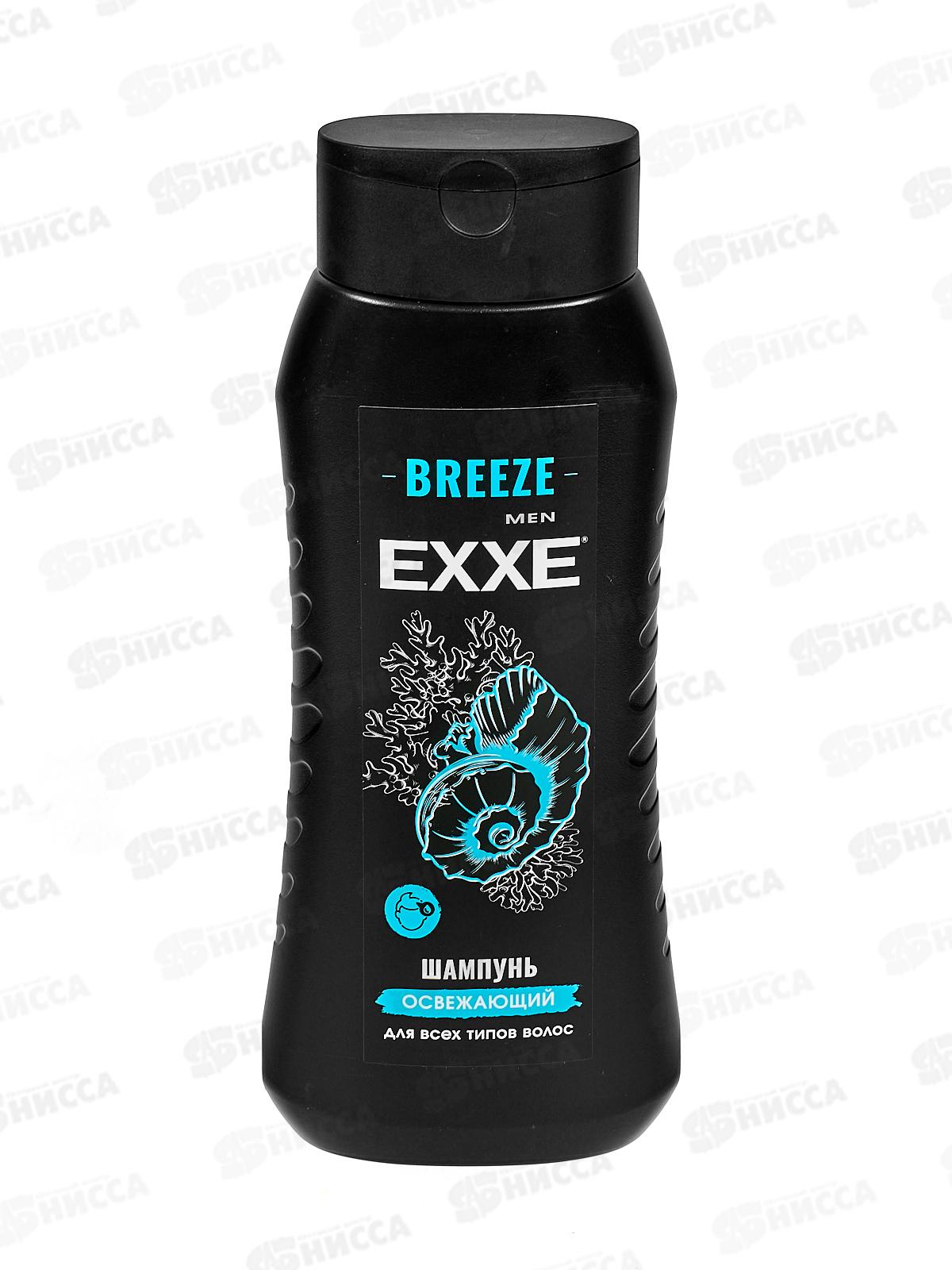 EXXE MEN Шампунь для волос Морские минералы Breeze 400мл *12 С0008276