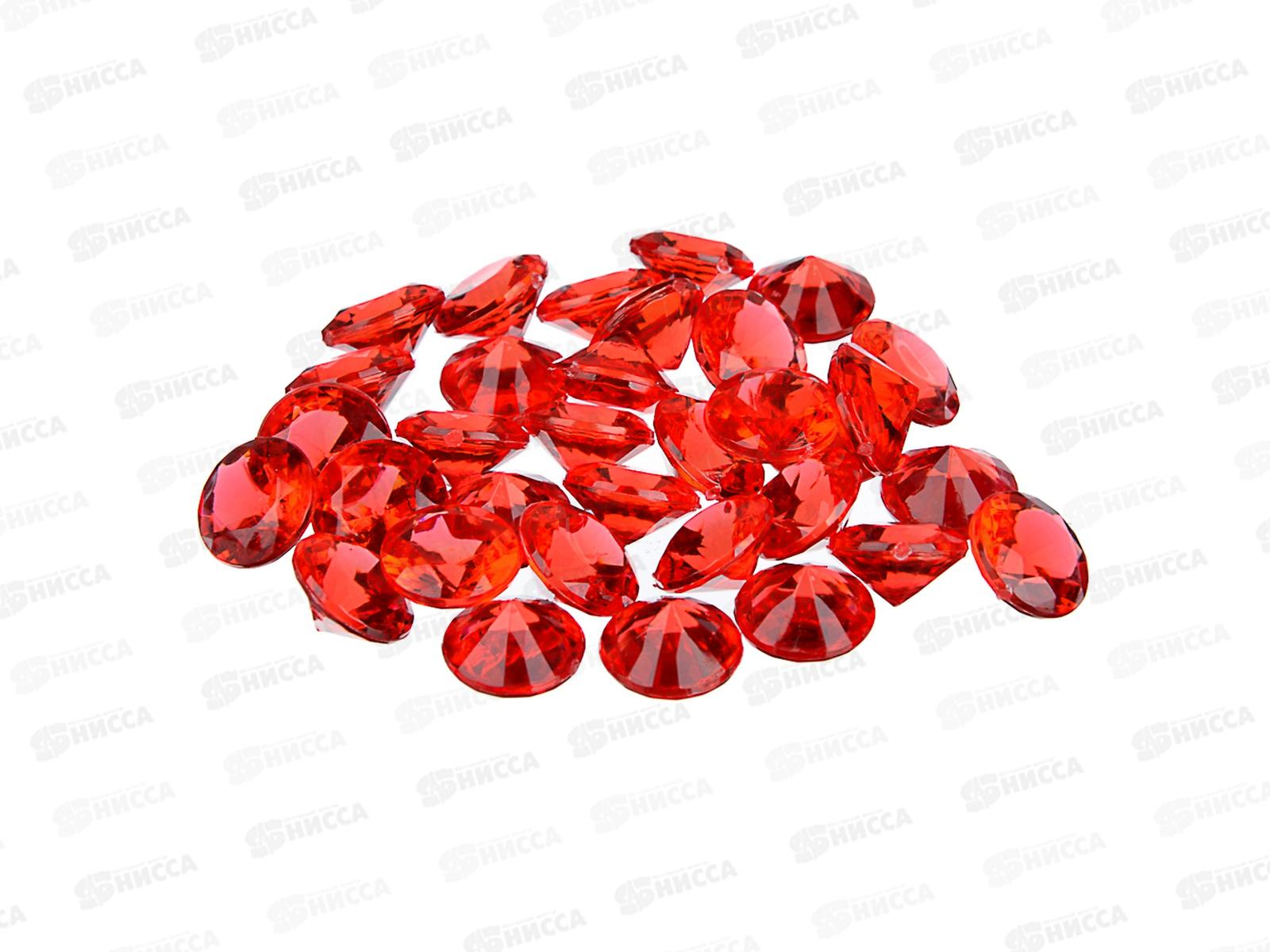 Камни декор. акрил/пластик 50-80гр. ассорти цветов, 8 видов, 597-208 г