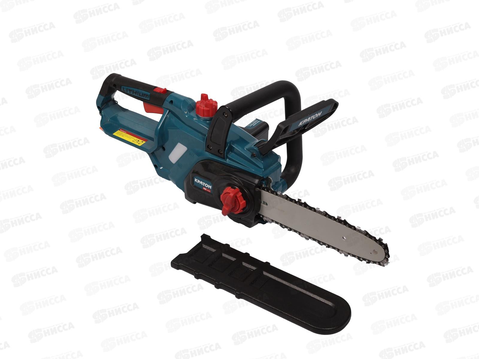 Пила цепная аккумуляторная 18В без батареи и зарядного, Кратон CHS18CD-250-OFA