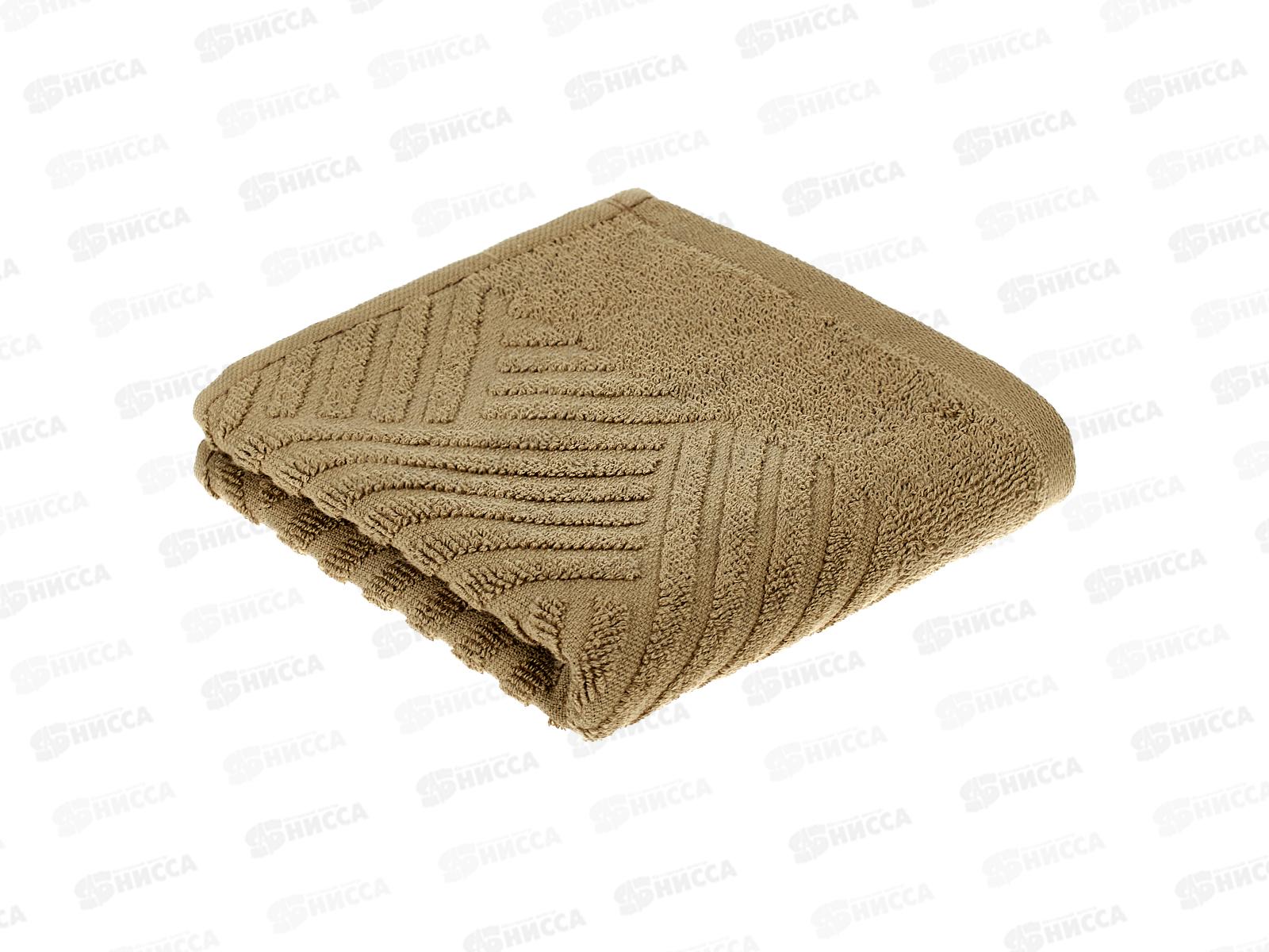 Полотенце махровое 30*60 LuxoR Брейд капучино