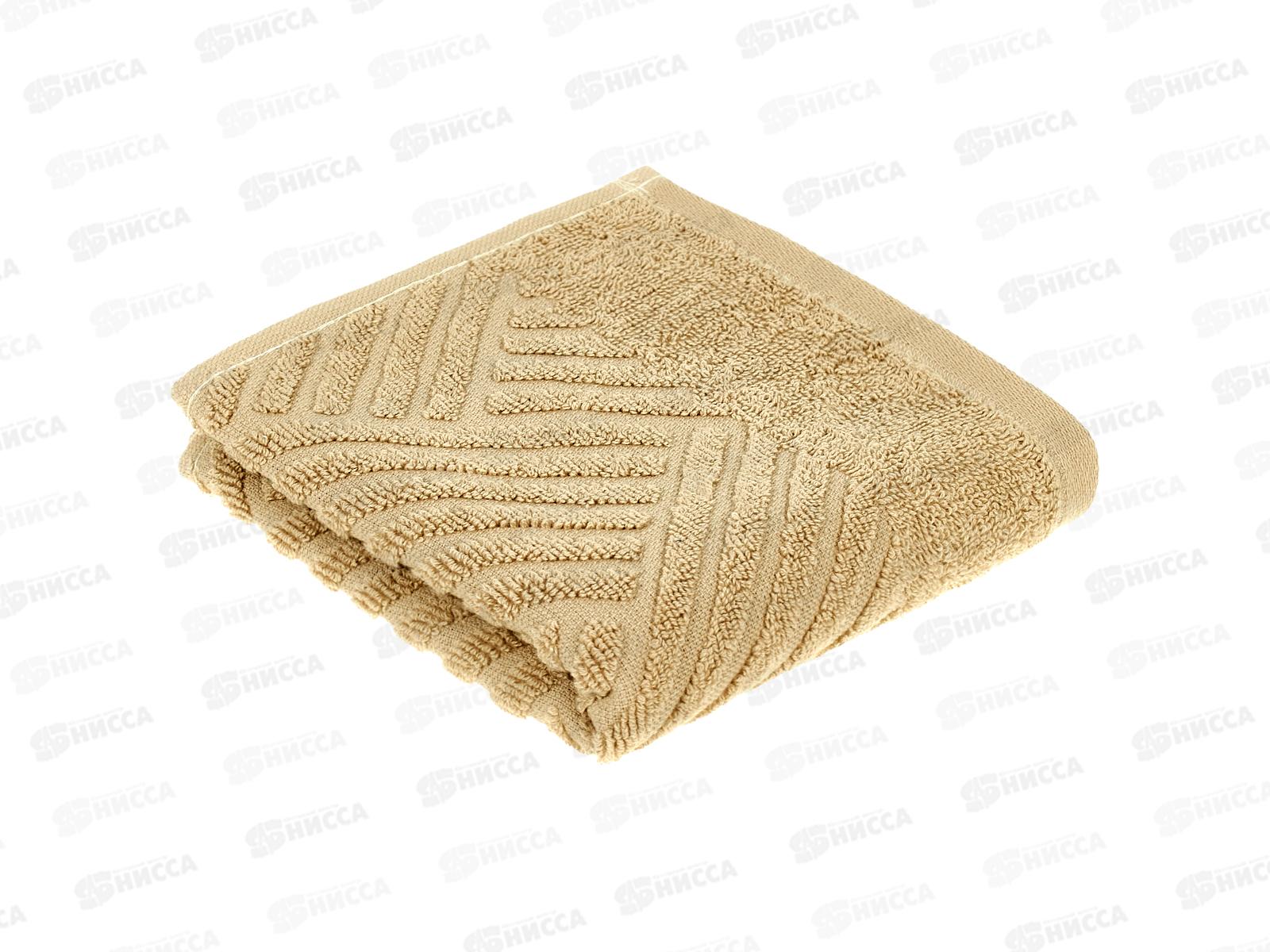 Полотенце махровое 30*60 LuxoR Брейд бежевый