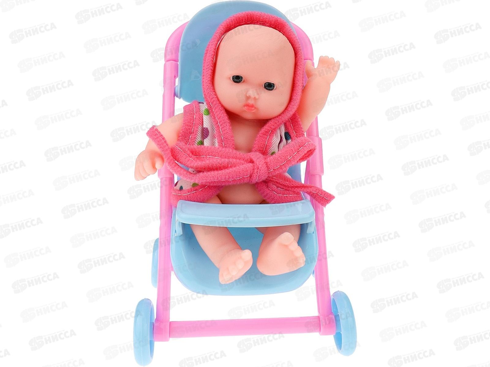 Пупс &quotСладкий малыш-6&quot с аксессуар., 2059568 (8,5х8,3см) в пакете