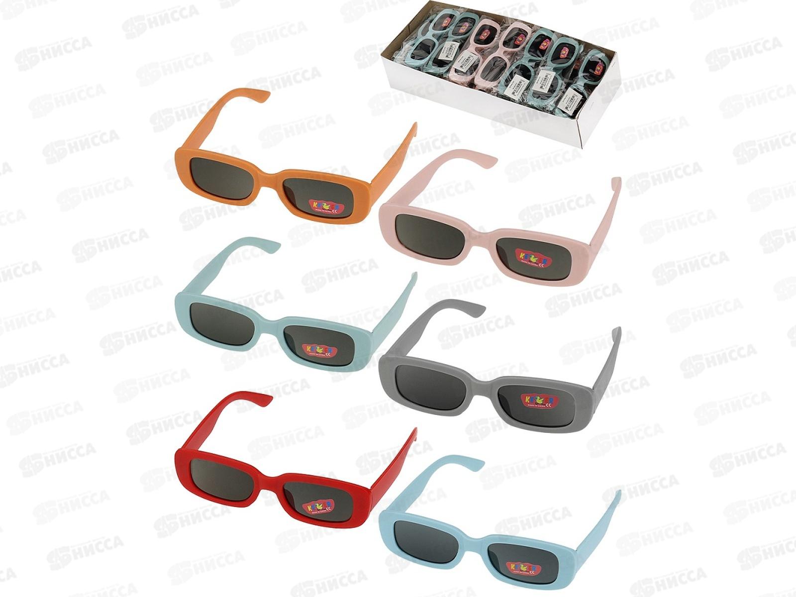 Очки солнцезащитные детские, микс ДО-5910 в пакете  *24