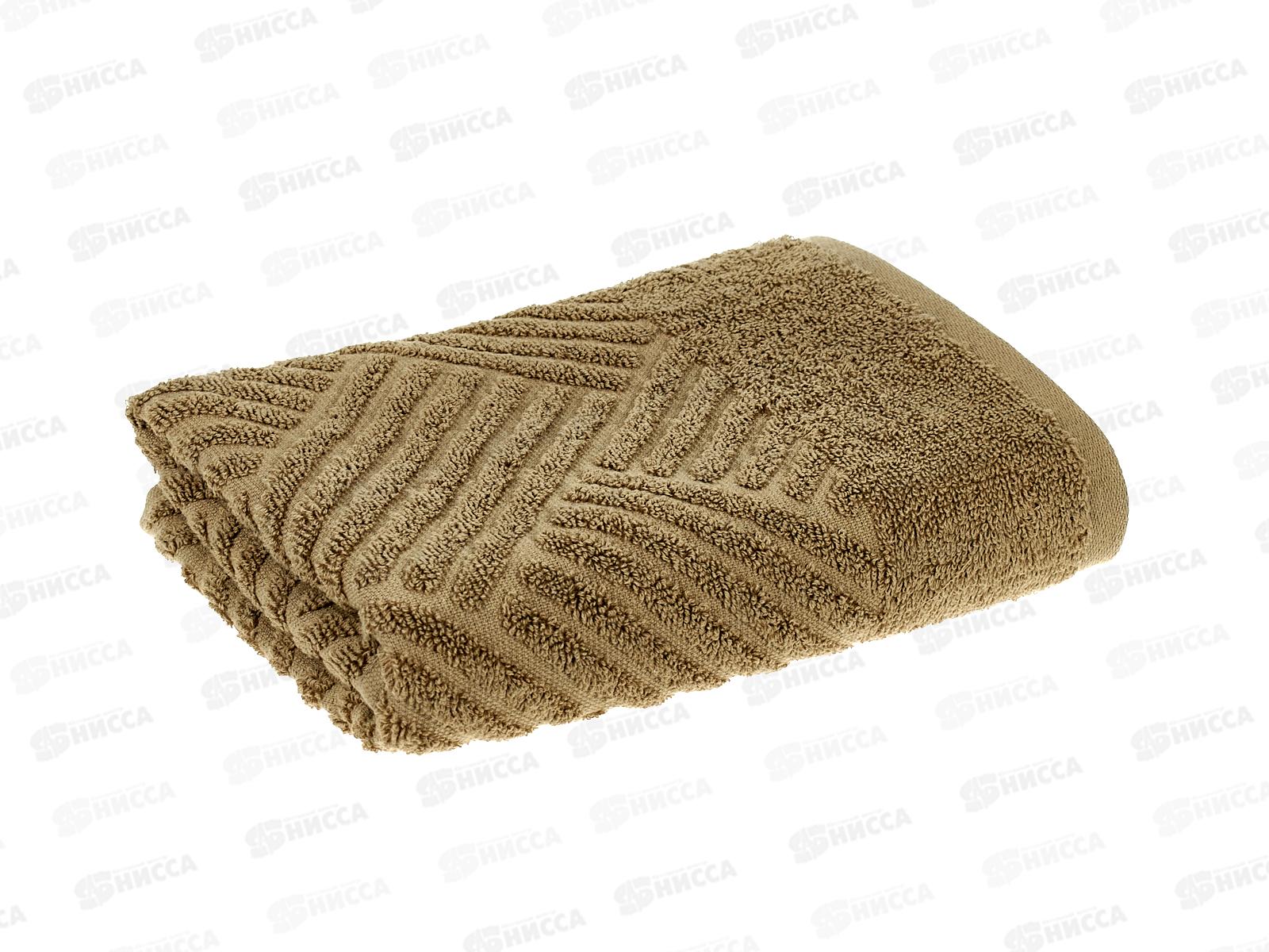 Полотенце махровое 50*90 LuxoR Брейд капучино