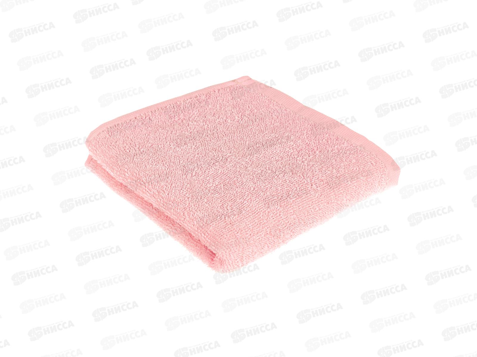 Полотенце махровое 30*60 Бояртекс розовый