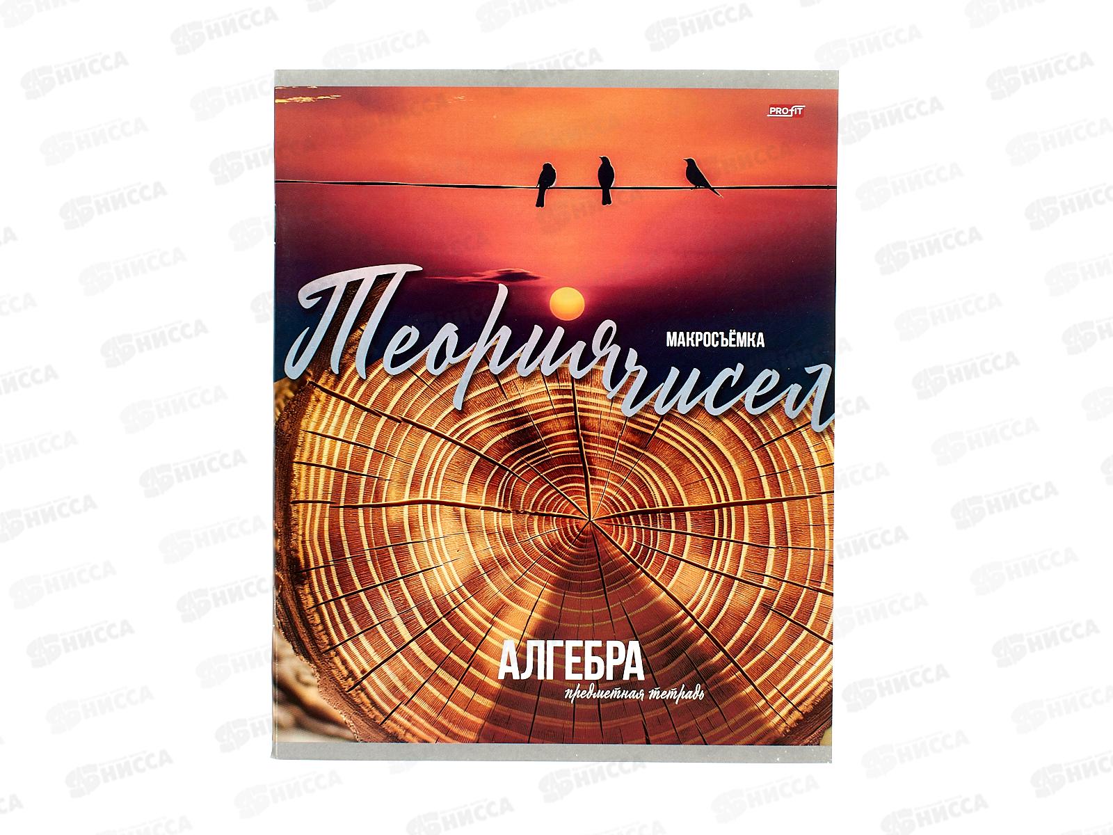 Тетрадь 36л клетка Profit "Мир вокруг" Алгебра, эконом, 36-2381 *10/80