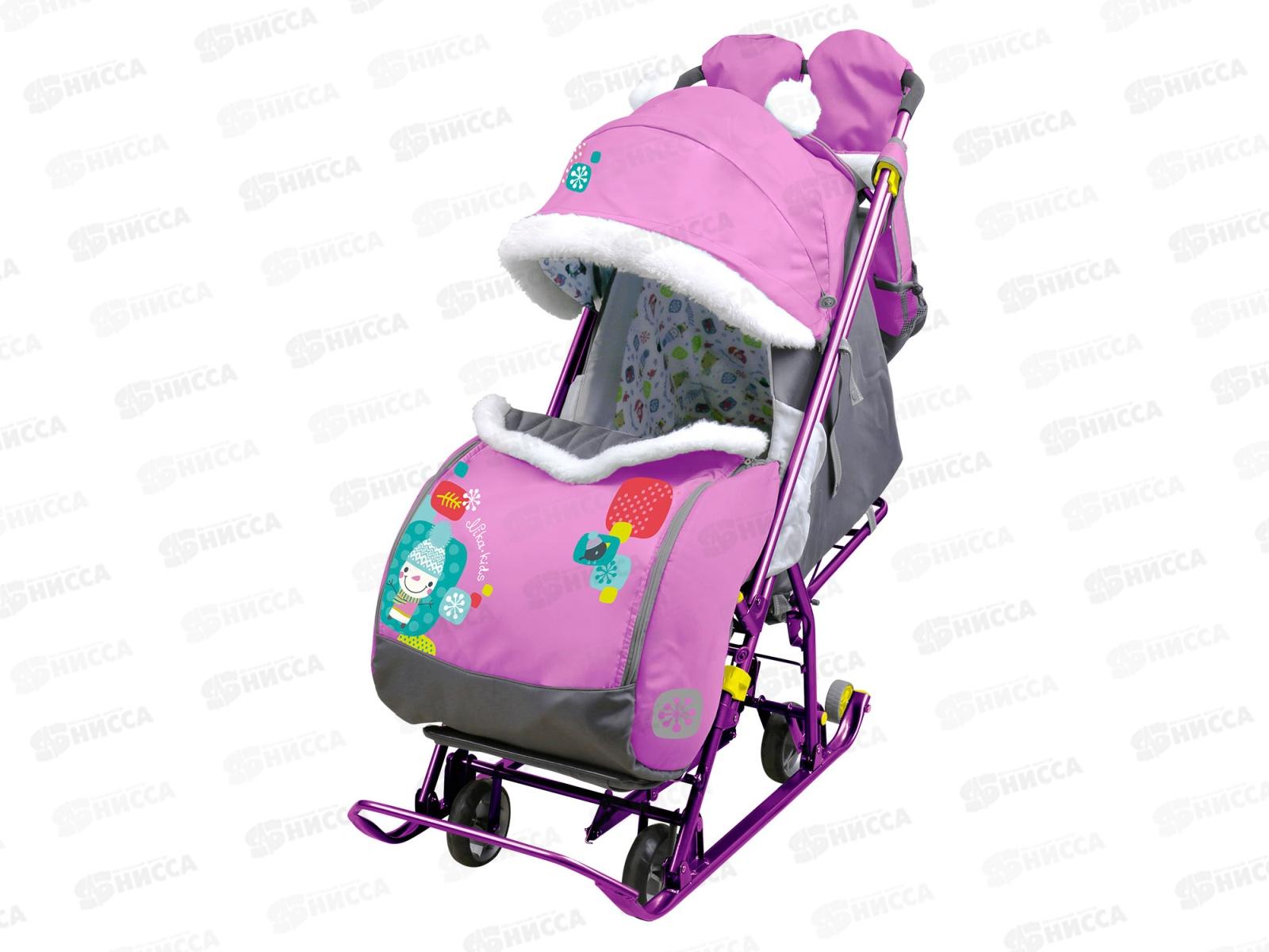Санки-коляска &quotНаши детки&quot НДТ5 -1/6 снеговик *2