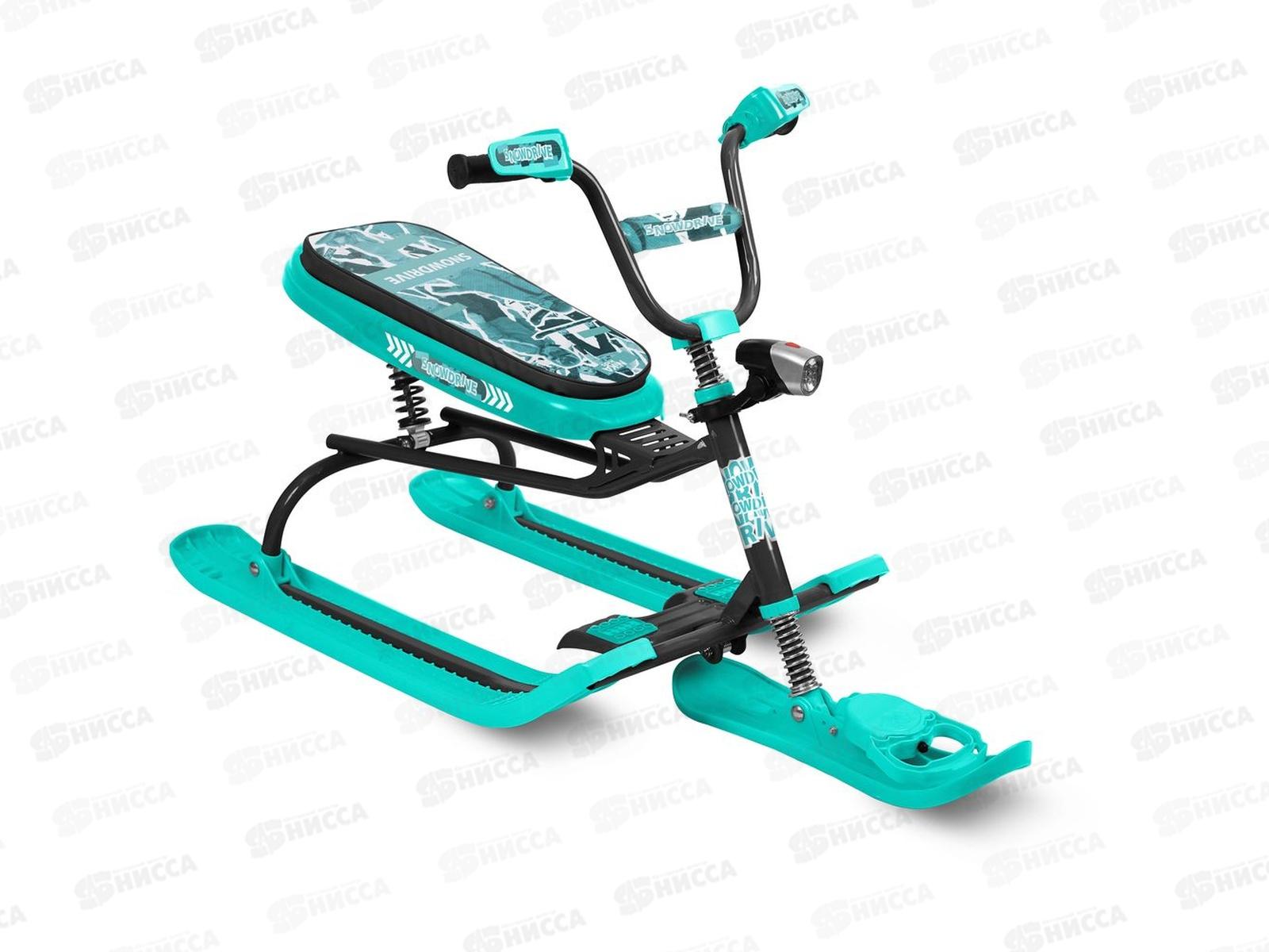 Снегокат Ника Snowdrive СНД3 /SD12 черный