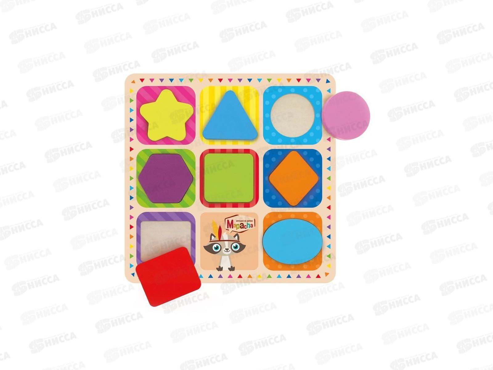 Вкладыши &quotВеселые фигуры&quot 76887