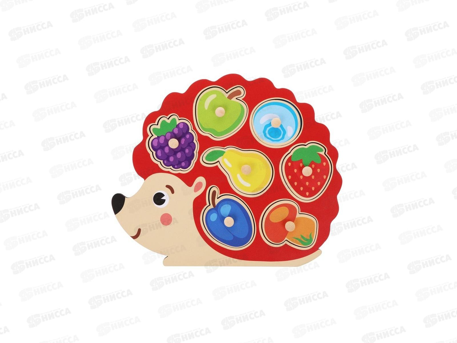 Вкладыши &quotЕжик&quot 7 вкладешей ягод и фруктов, 962001