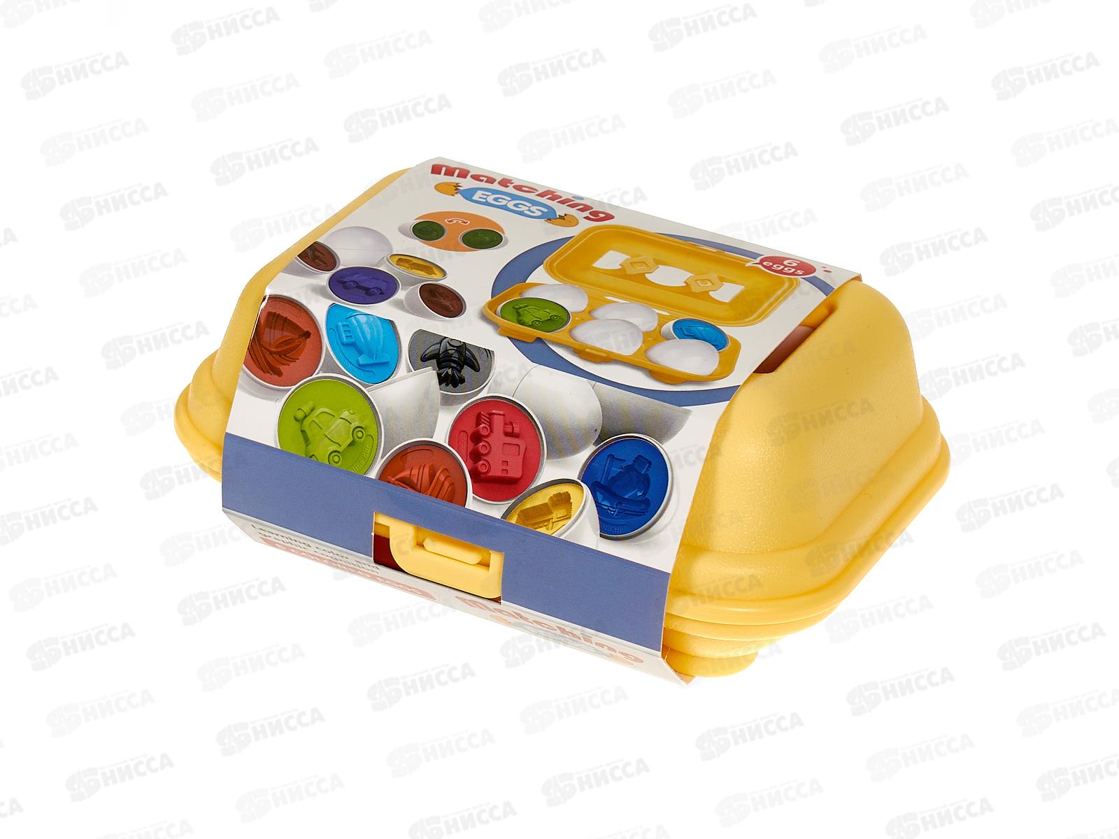 Сортер "Цветные яйца" транспорт DF22, 418390   гб