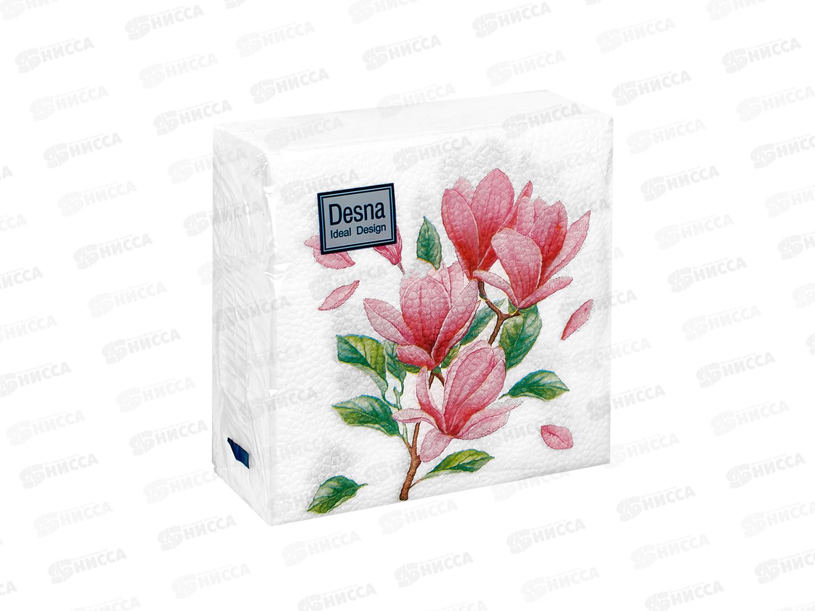 Салфетки 1сл 40л 24*24 Desna Design Магнолия,25389*32