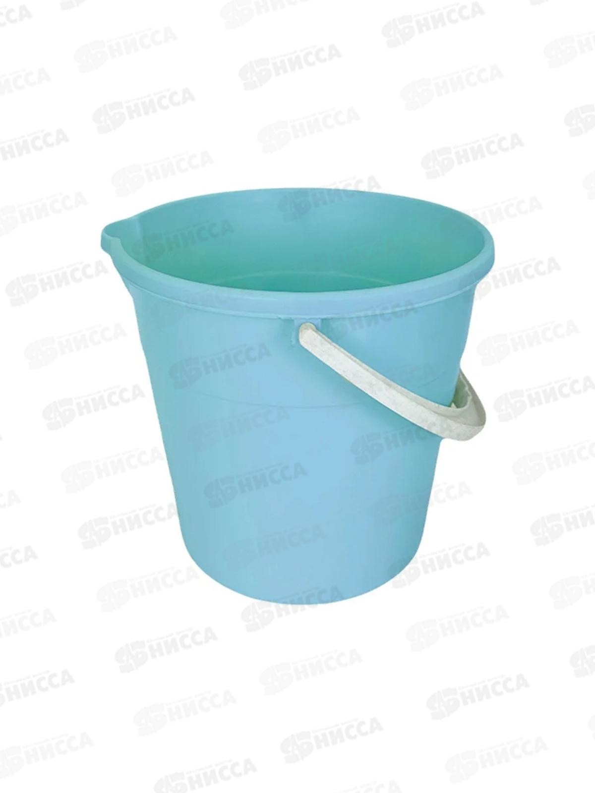 Ведро 10л пищ с носиком Голубой МП *10 0101