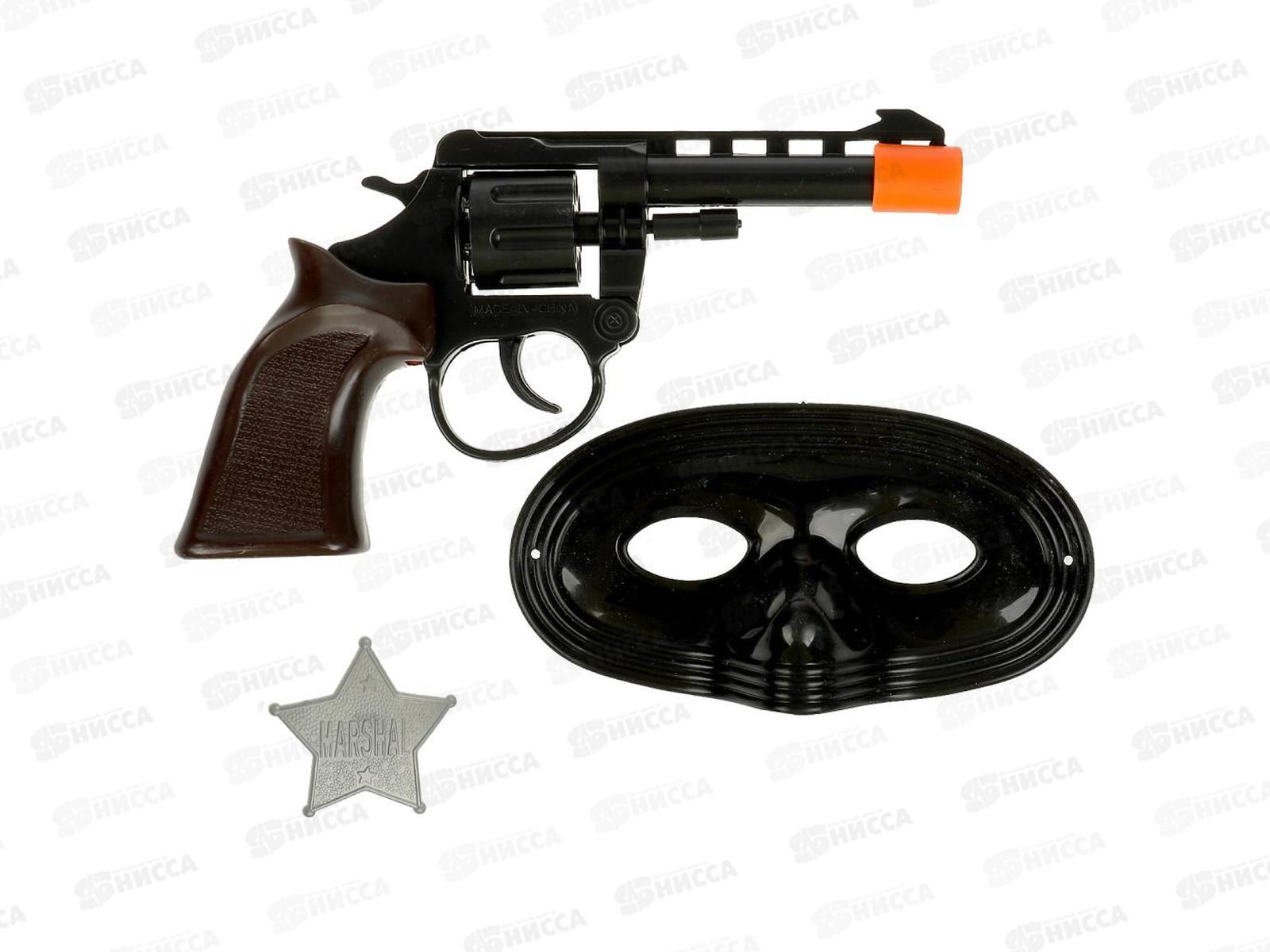 Револьвер для стрельбы пистонами 8 зарядов, 81081-8246W-2-R