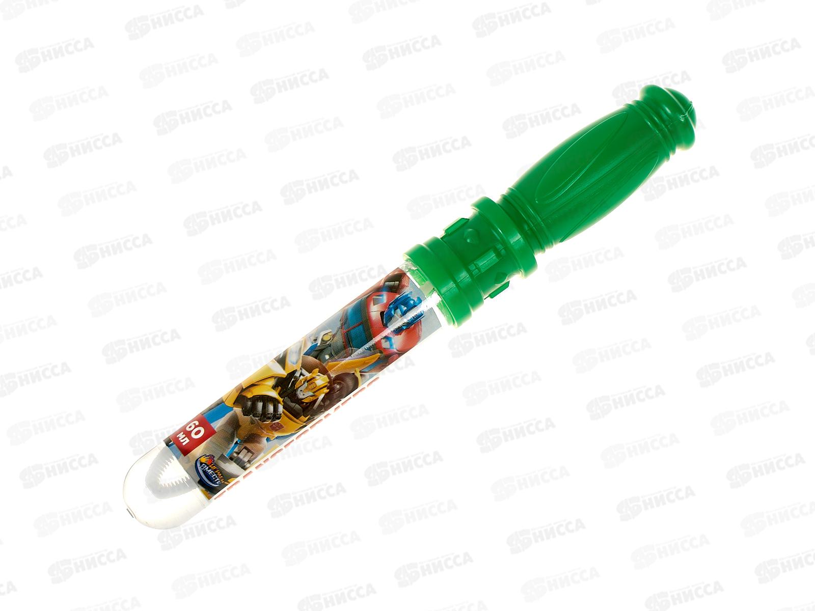 Мыльные пузыри Трансформеры 60мл, в колбе 27см, 01115-60ЭД *24