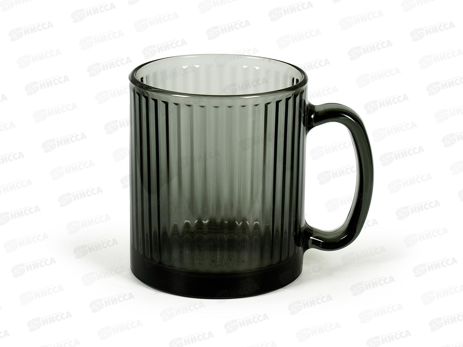 Кружка &quotЧайная&quot Вертикаль графит 320мл 24с2394