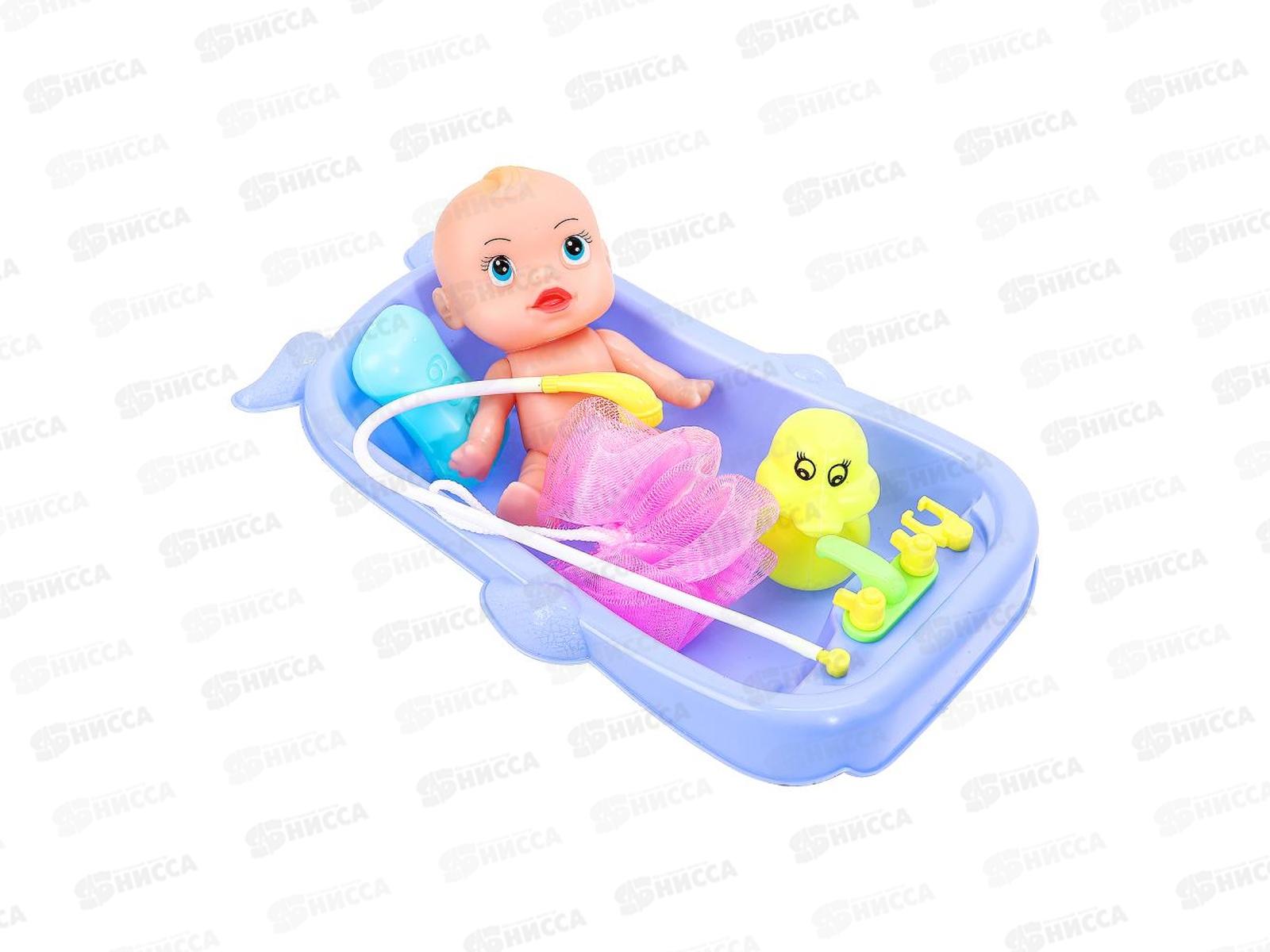 Пупс &quotКарапуз&quot Y1908U418-RU 12см неозвуч. можно купать, аксессуары