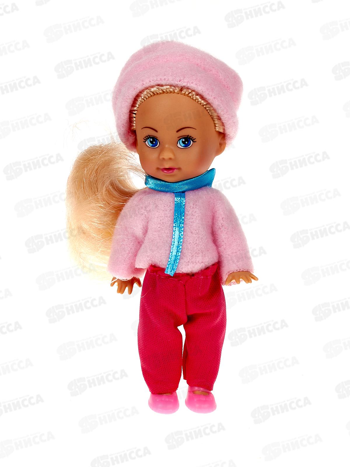 Кукла "КАРАПУЗ" ANNA-W7-BB Аня 12см в коробке