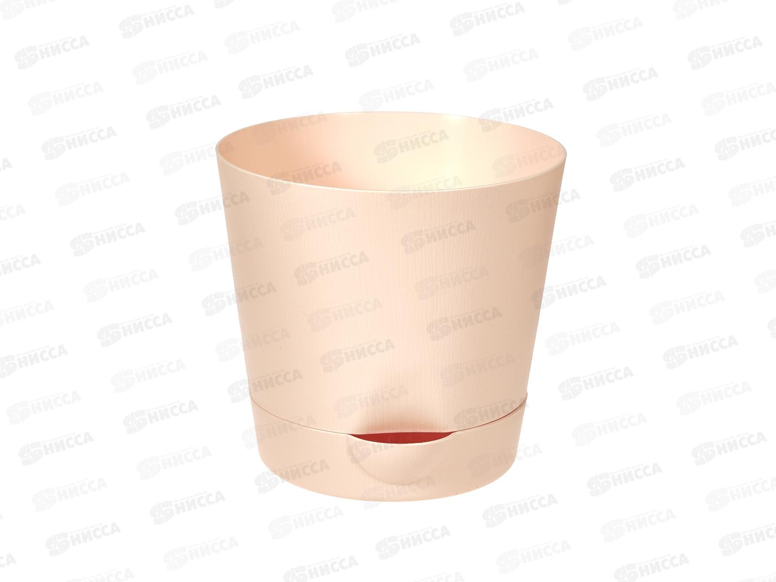 Горшок д/цв. с поддоном 3,6л бежевый ИНТ*20