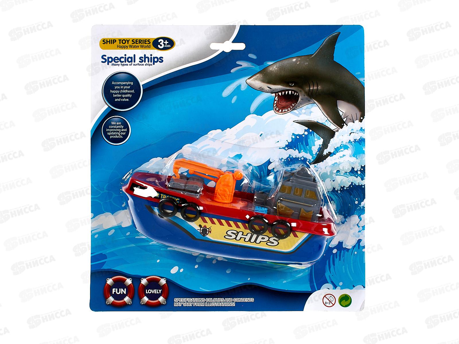 Корабль №482-1 на батарейках, блистер 26*7,5*25