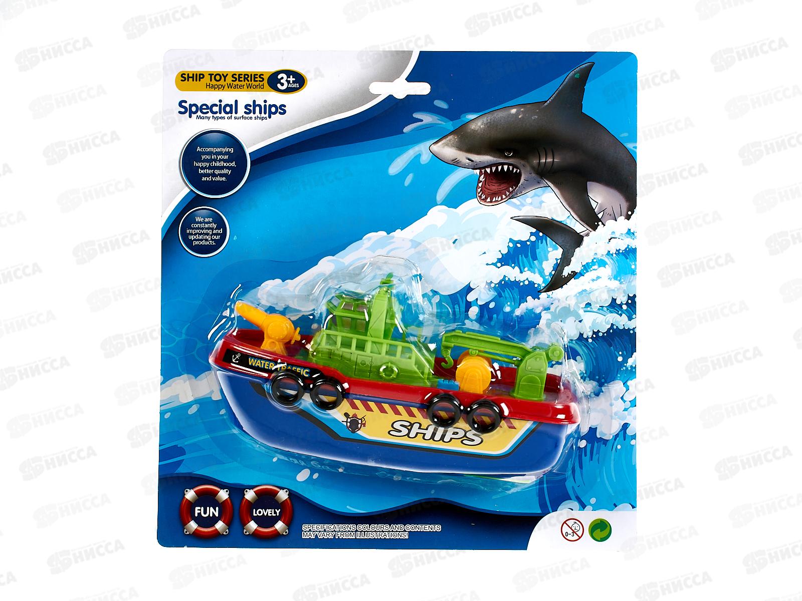 Корабль №482-2 на батарейках, блистер 26*7,5*25