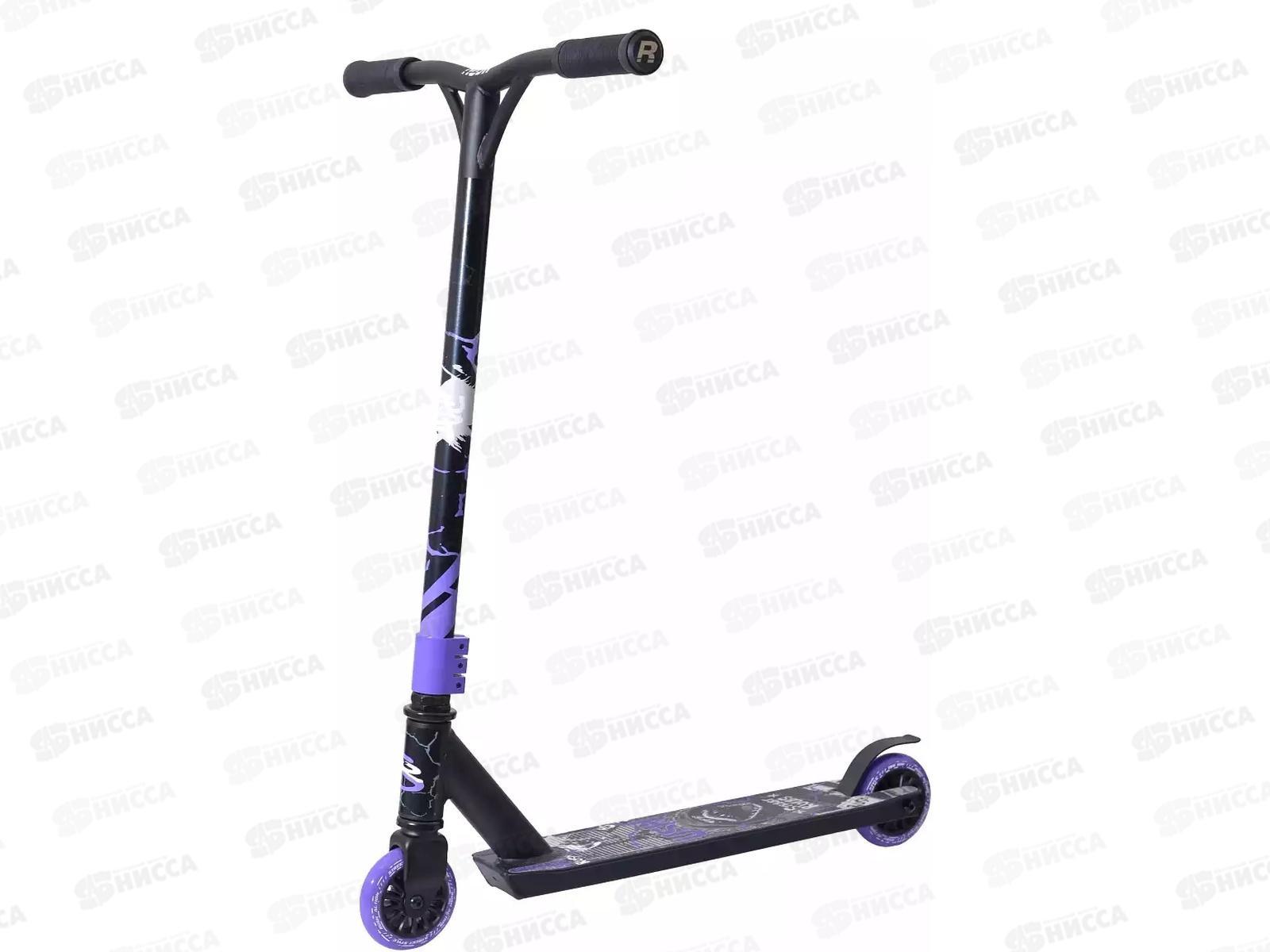 Самокат трюковый Eclipse до 100кг колеса 100мм RUSH ACTION, 430409 гб