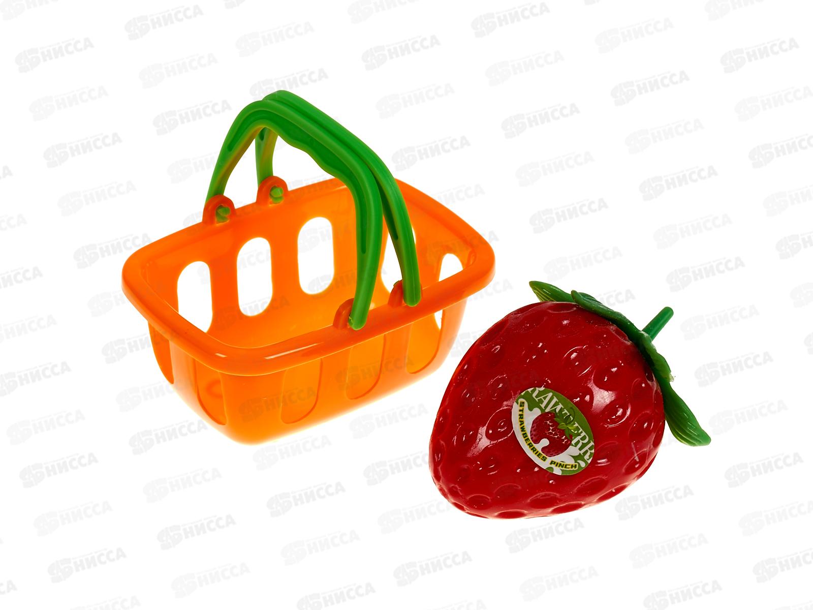 Антистресс-Сквиш №19-4 &quotКорзина с клубничкой&quot