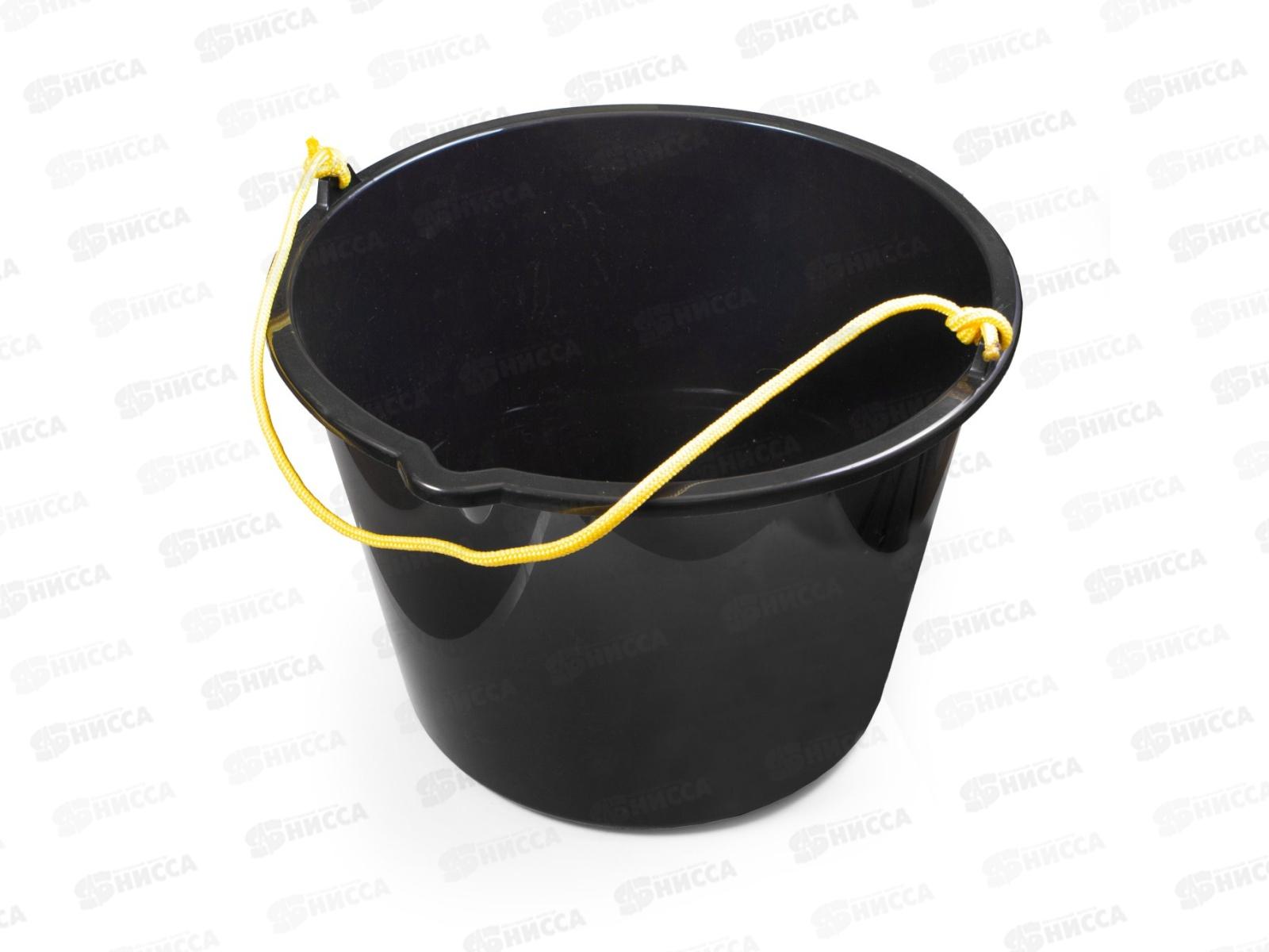 Ведро Стандарт универсальное круглое с канатной ручкой 12л 9855648