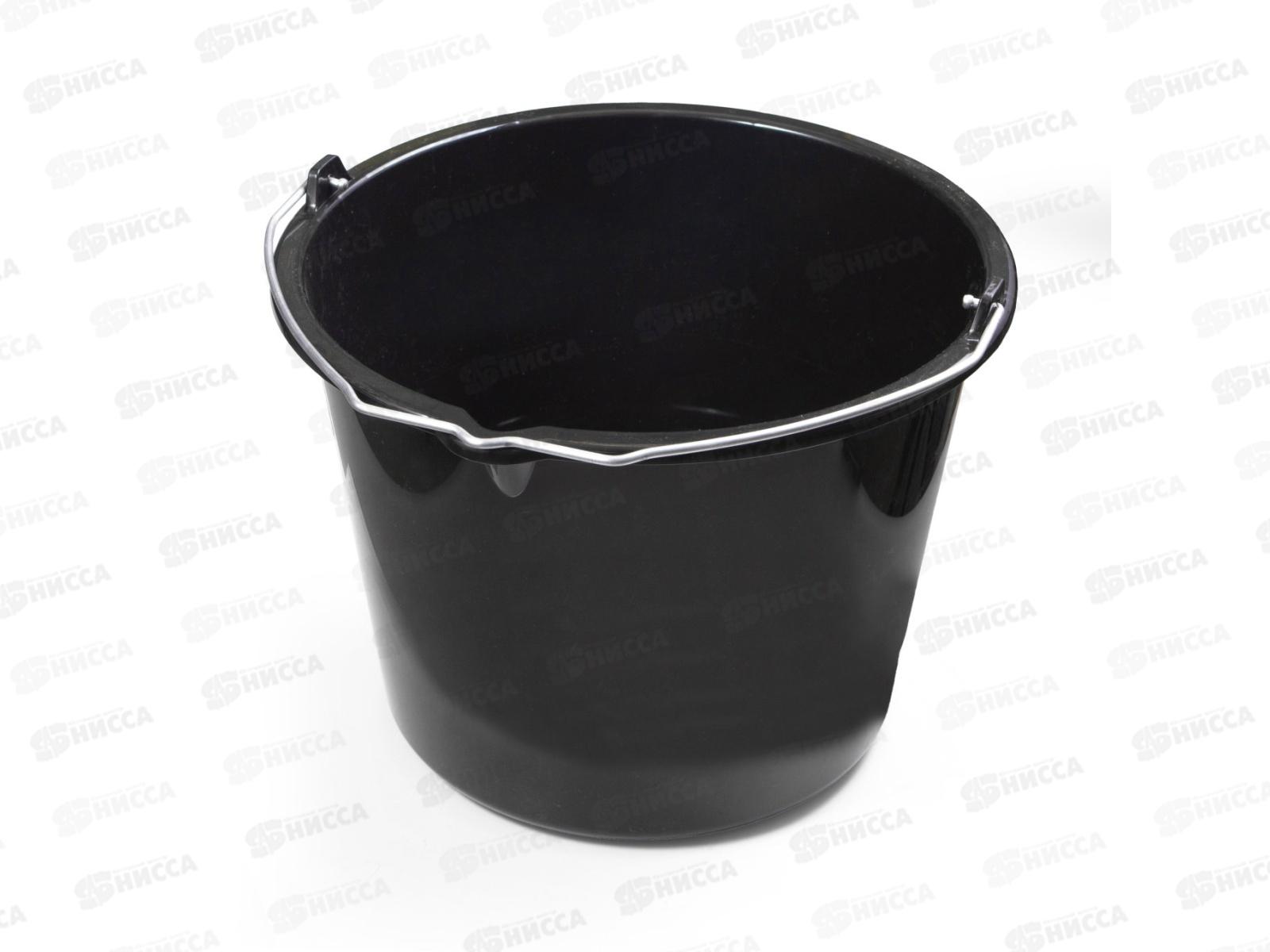 Ведро Стандарт универсальное круглое с металл ручкой 12л 9855650