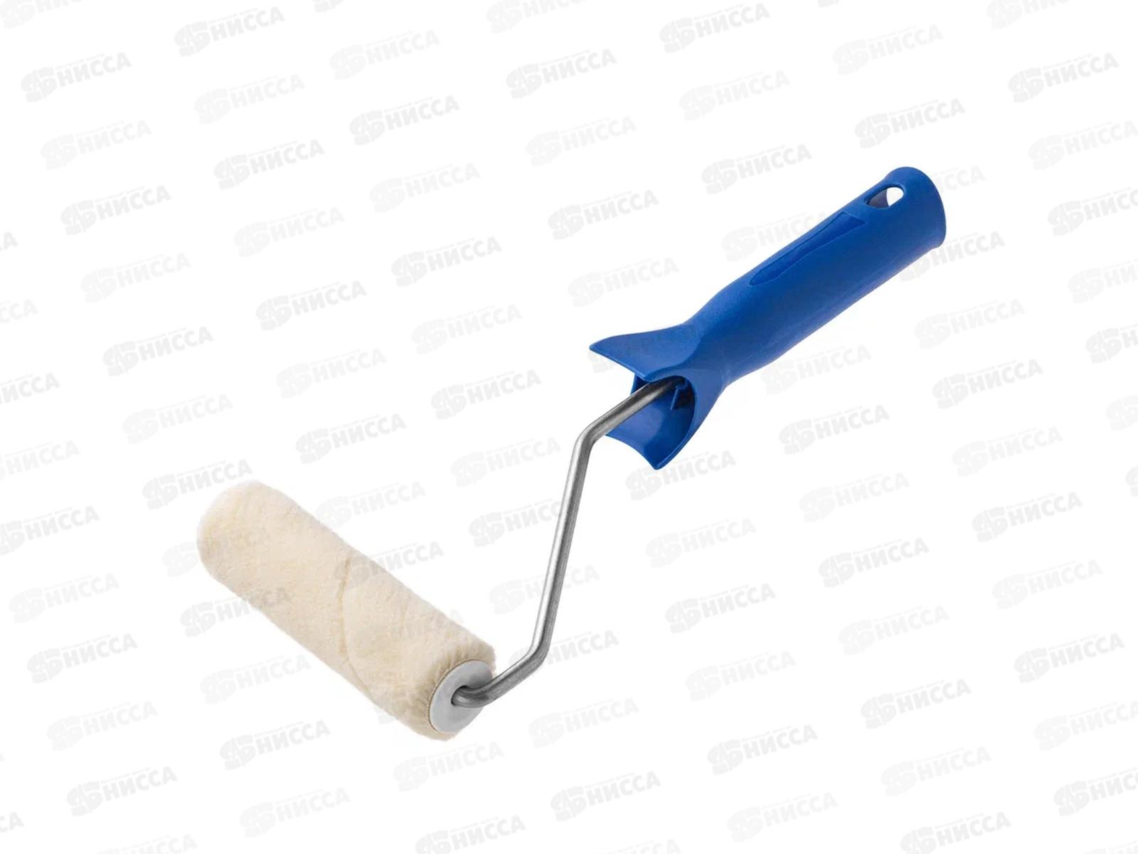 Мини-валик в сборе для работ с ЛАКАМИ 120мм велюр   *45