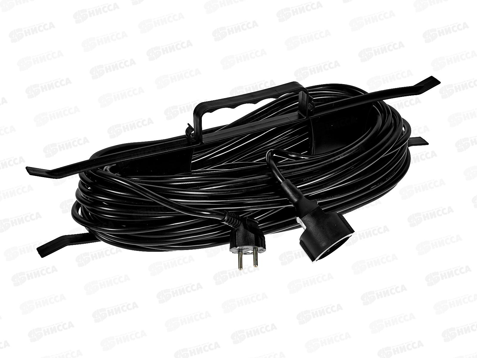 Удлинитель на рамке ПРОГРЕСС с заземлением 1 вход 30м 3*1,50мм2 *1/4