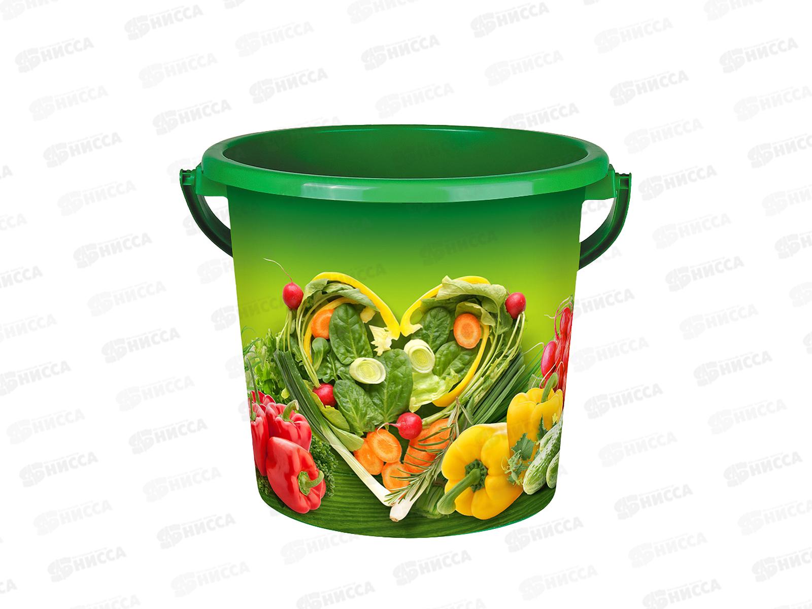 Ведро 5л &quotЗеленая грядка&quot ВР-5963 *10