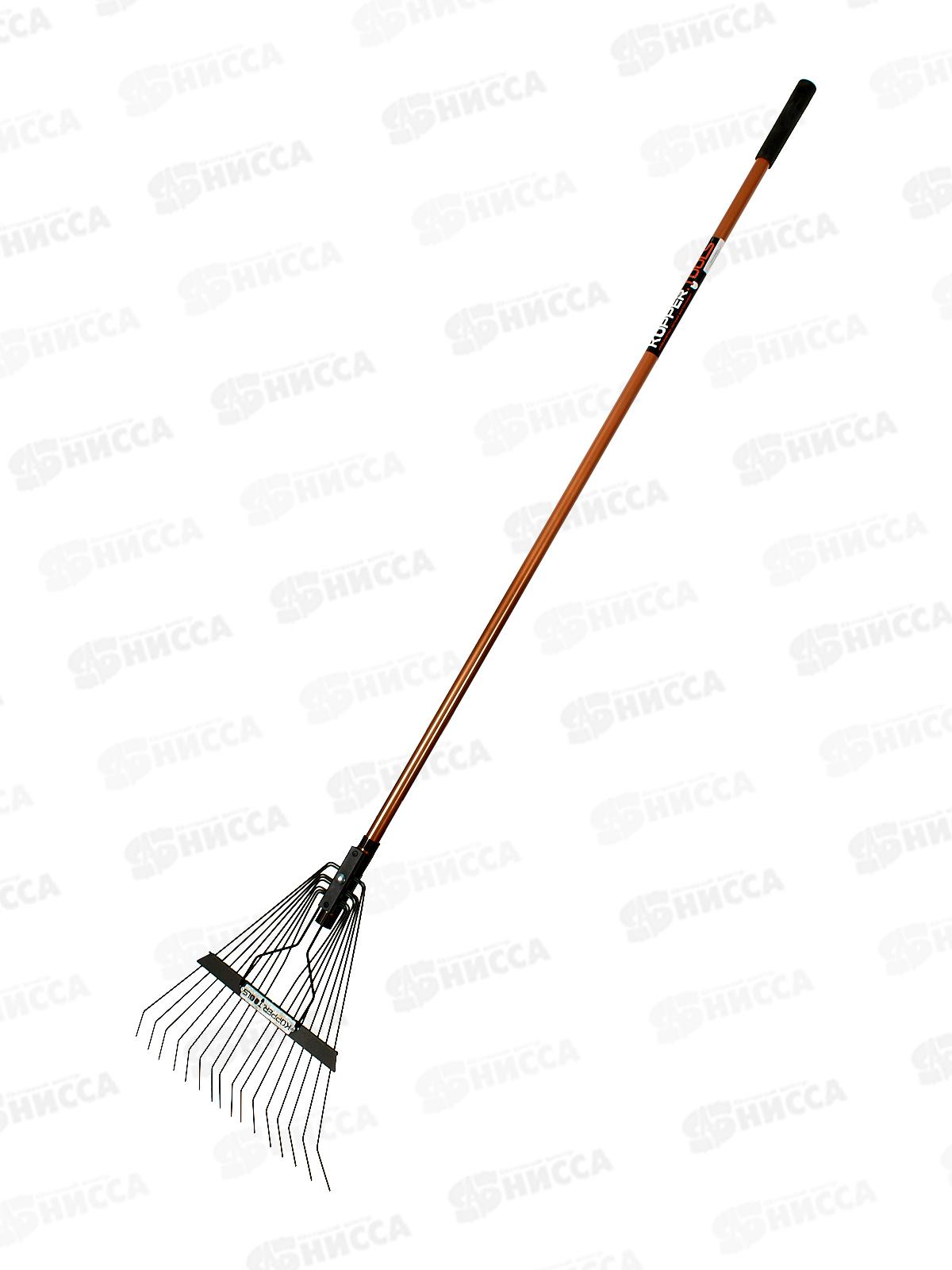 Грабли 16-зубые веерные металлические 1677 K.T.