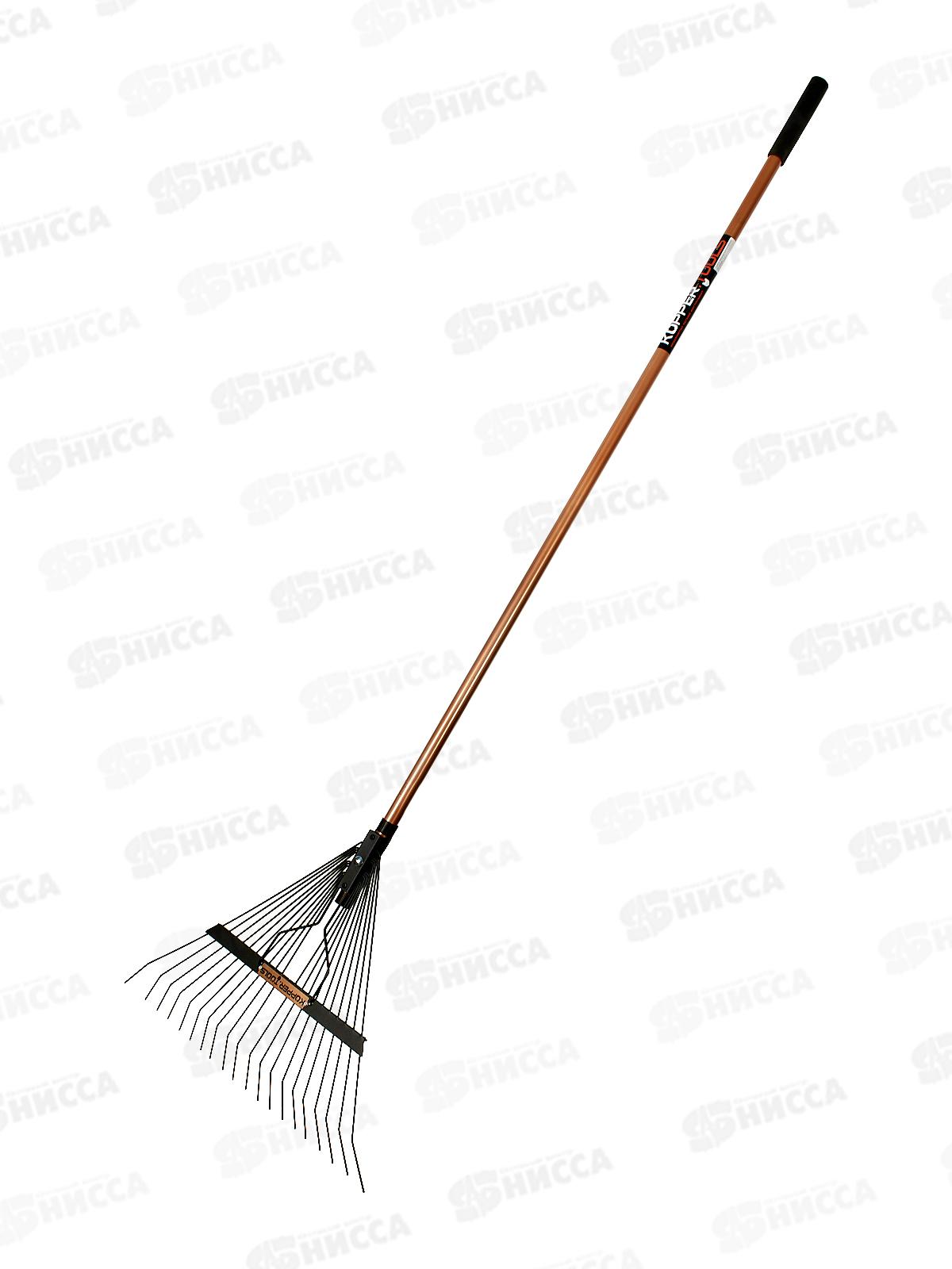 Грабли 20-зубые веерные металлические 1634 K.T.