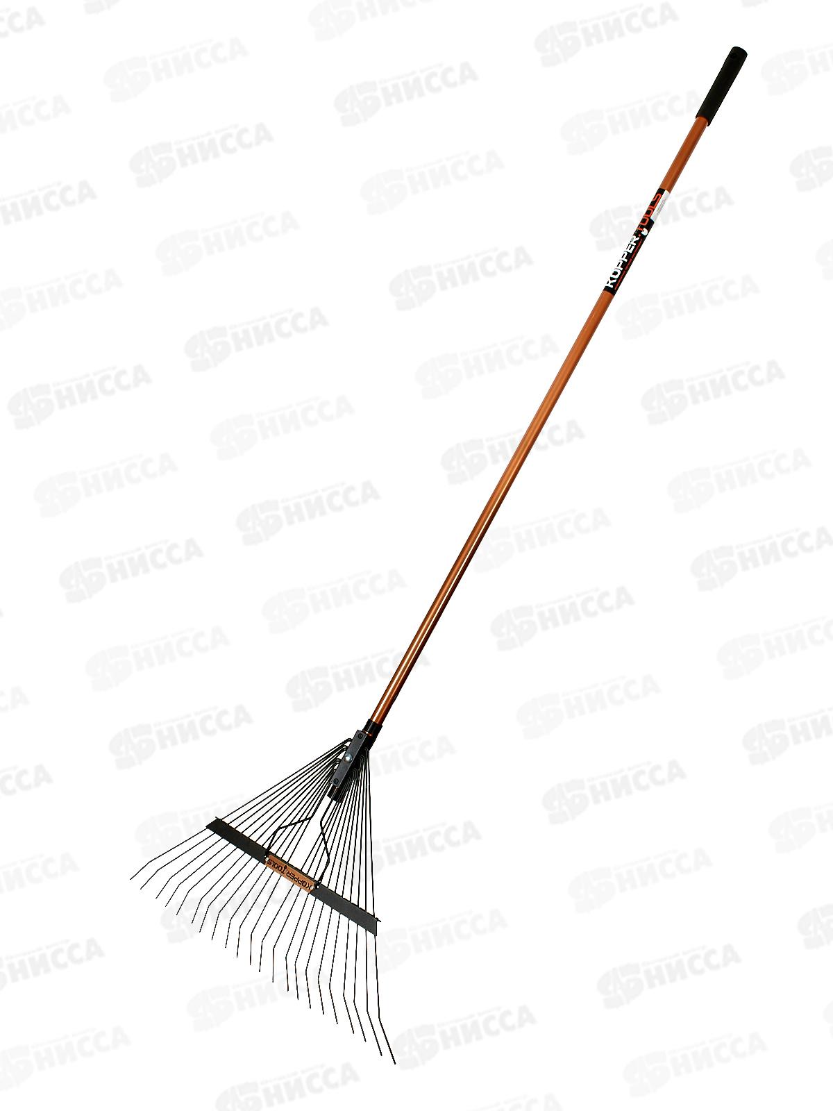 Грабли 22-зубые веерные металлические 1653 K.T.