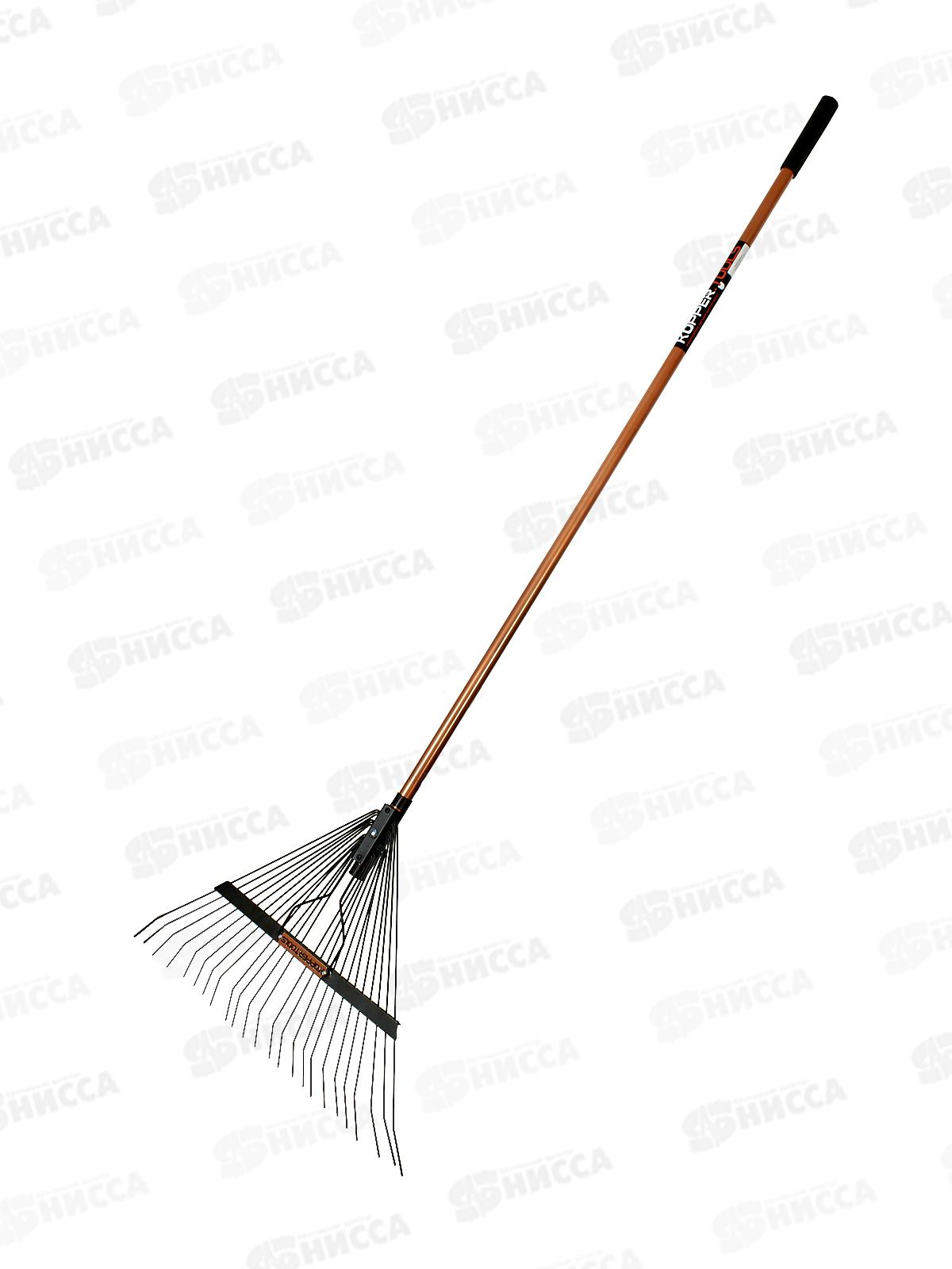 Грабли 24-зубые веерные металлические 1678 K.T.