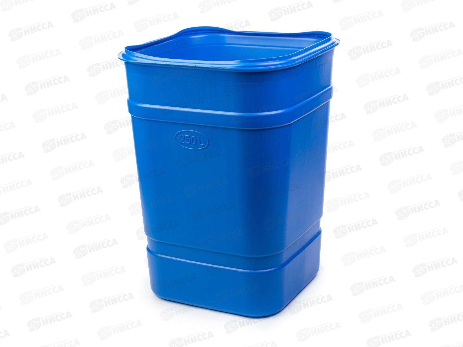 Бочка-бак 250л квадратная М1695 *3