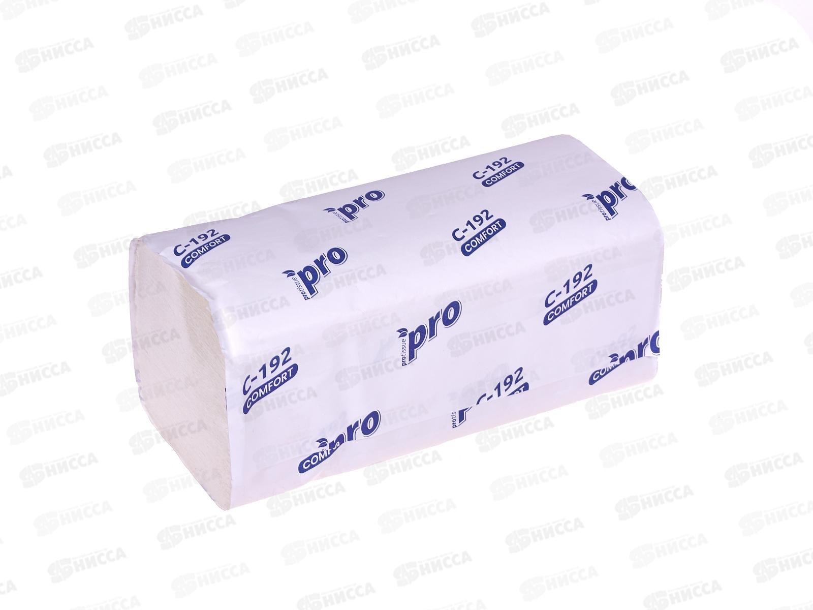 Полотенца бумажные  V сложения Protissue 1сл 21*23см 250листов *20