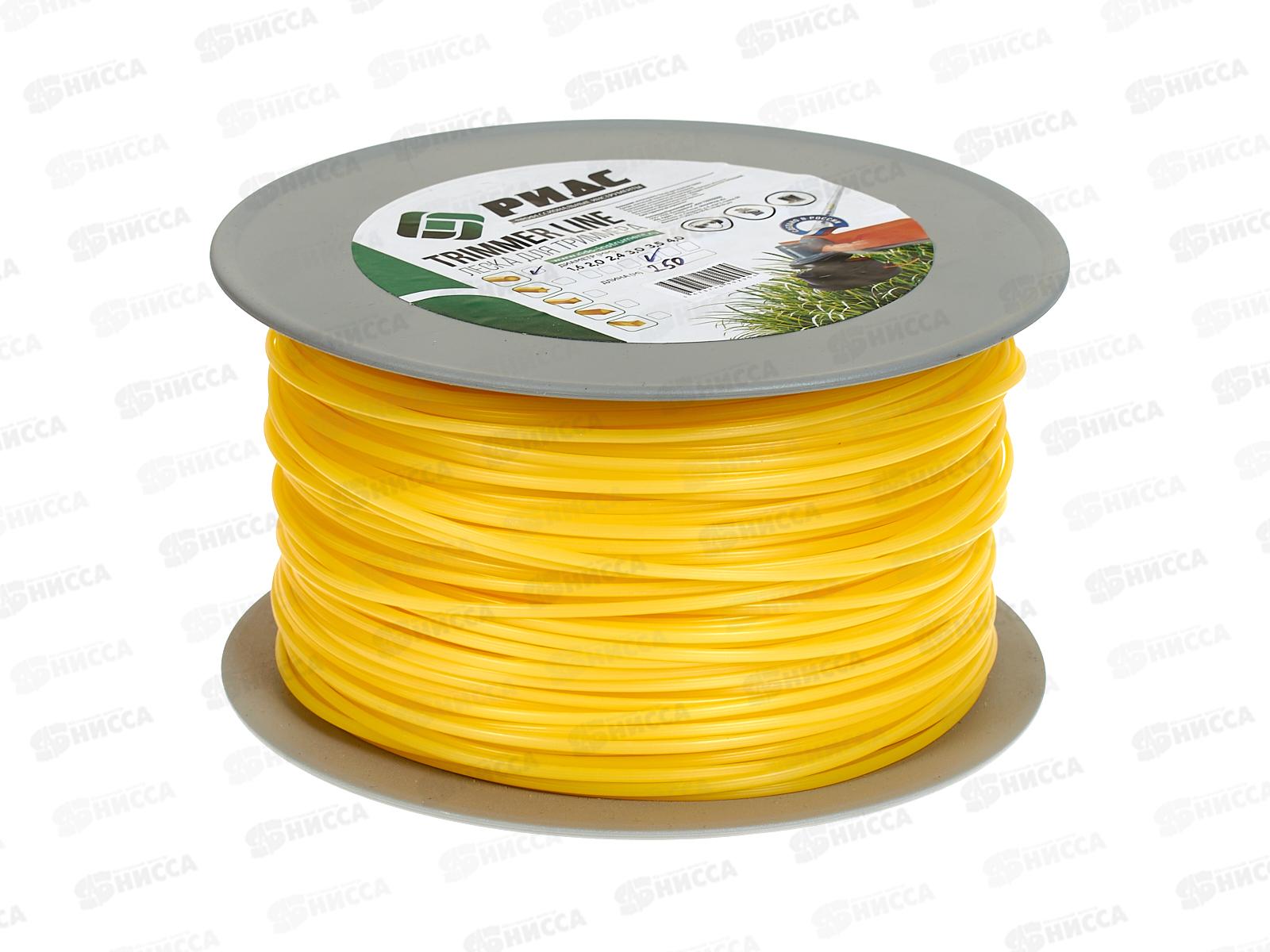 Леска для триммера сечение Круг d=3,0мм L=250м 899