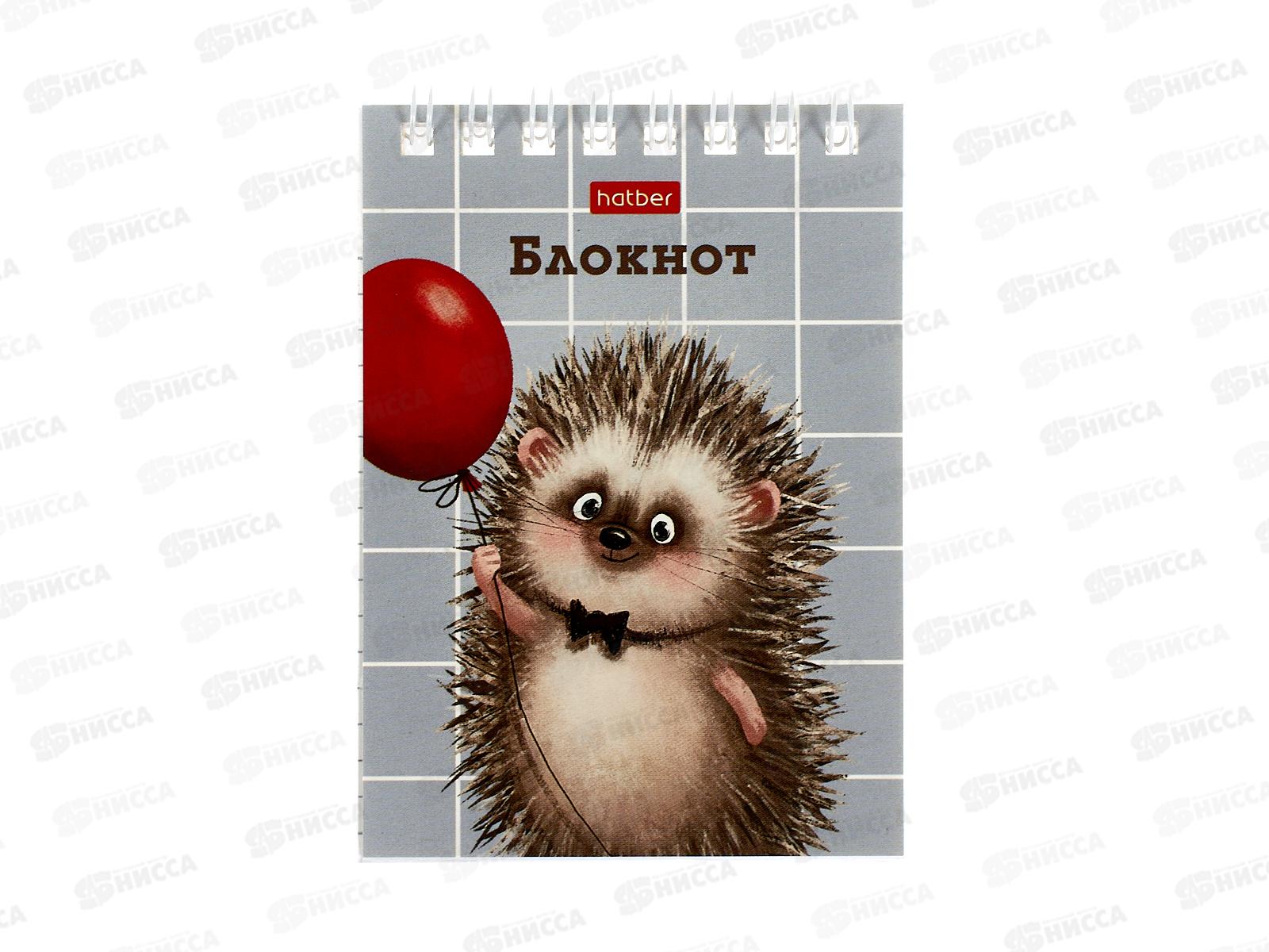 Блокнот 40л Hatber А7  Хорошо быть ёжиком 081183 *6/96