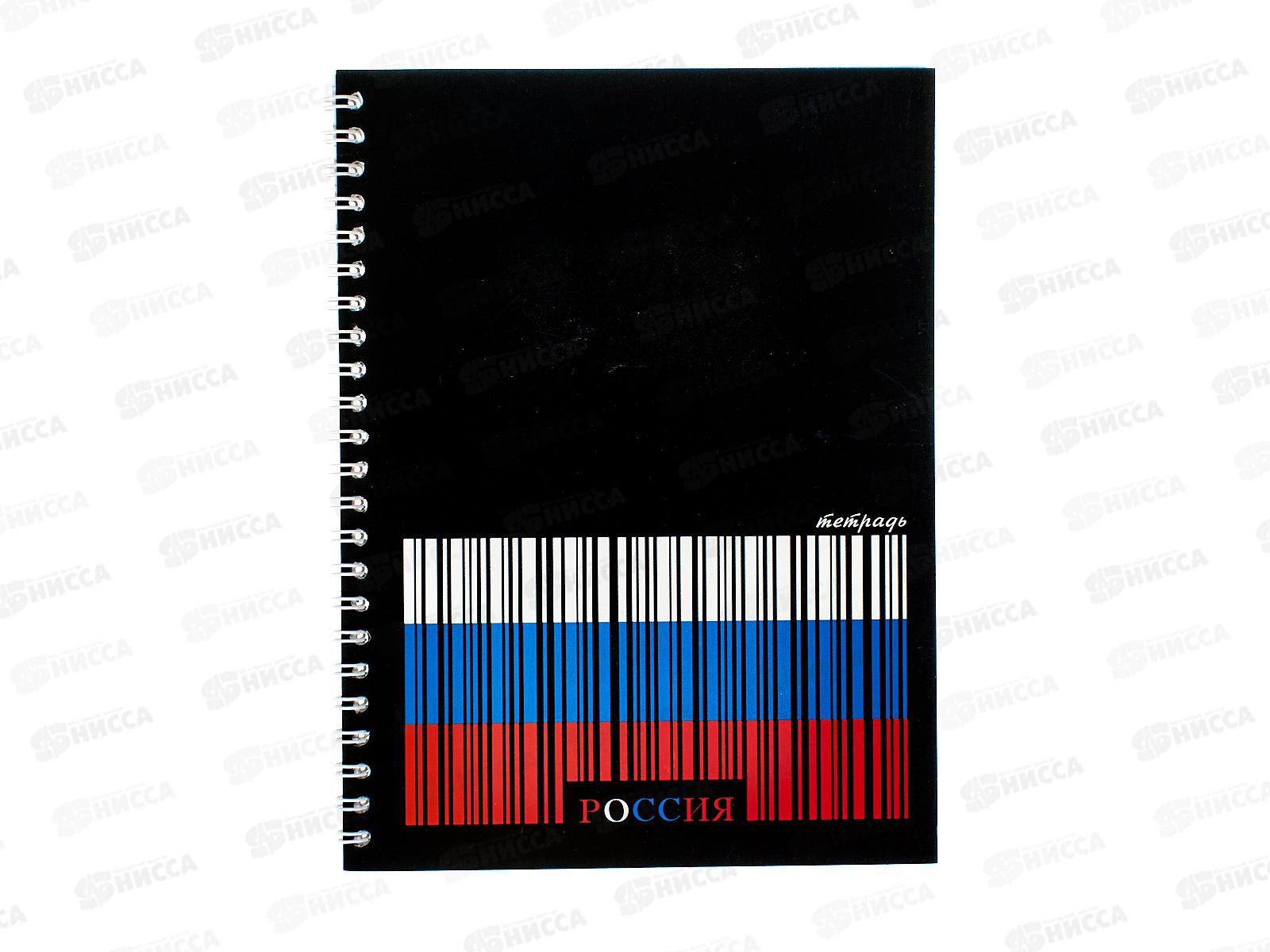 Тетрадь 48л кл. Апплика Россия. греб. С0152-155 *80