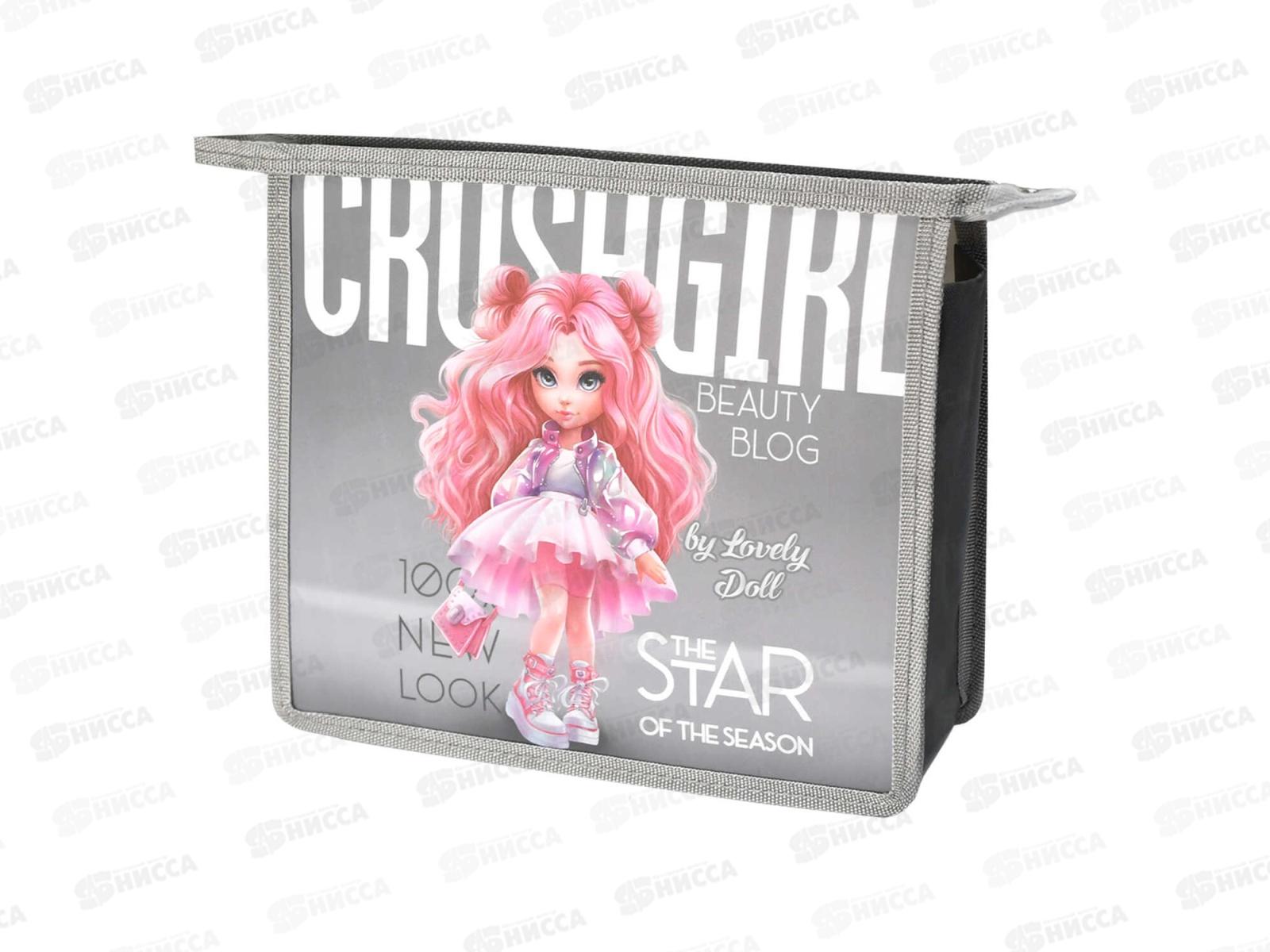 Папка д/тетр. ФЕН А5 Красотка 1отд. молния 69295 *12