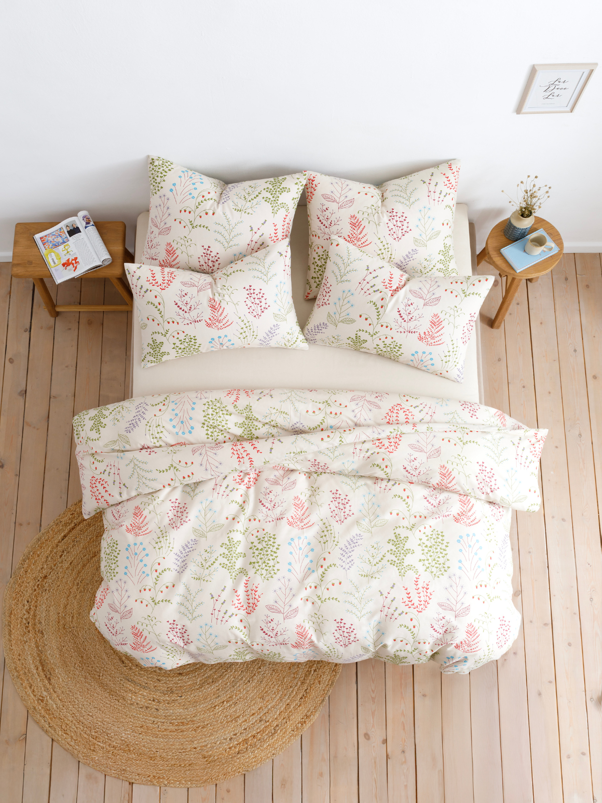 Комплект постельного белья 1,5 спальный Бязь 120гр НН Эль 20545-1+20312-10