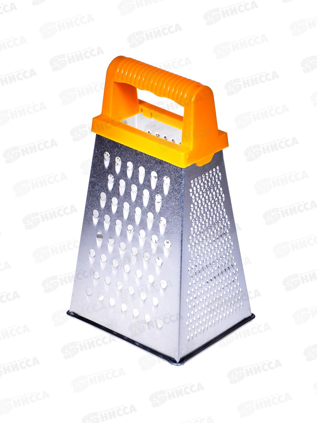 Терка 4-х стороняя пластиковая ручка Т-2у  *80 57556