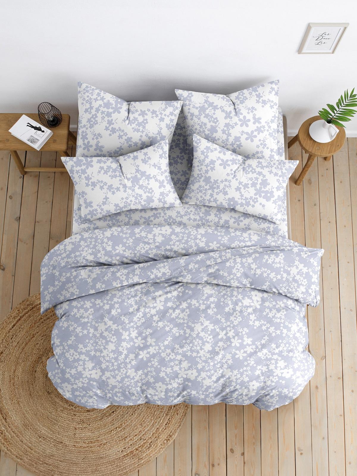 Комплект постельного белья 2сп с европростынёй Бязь 120гр НН Мини  20694-1+20695-1