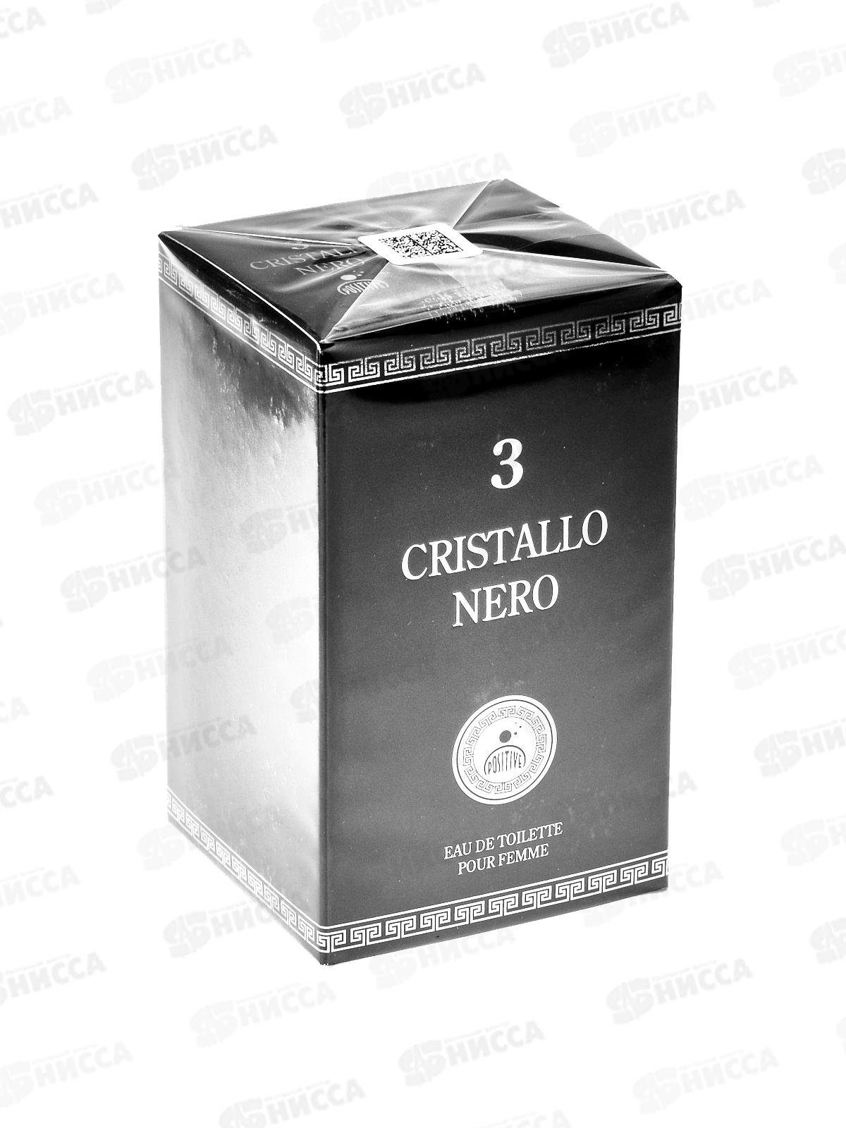 Cristallo Nero 3, 100мл т/в жен *10 М